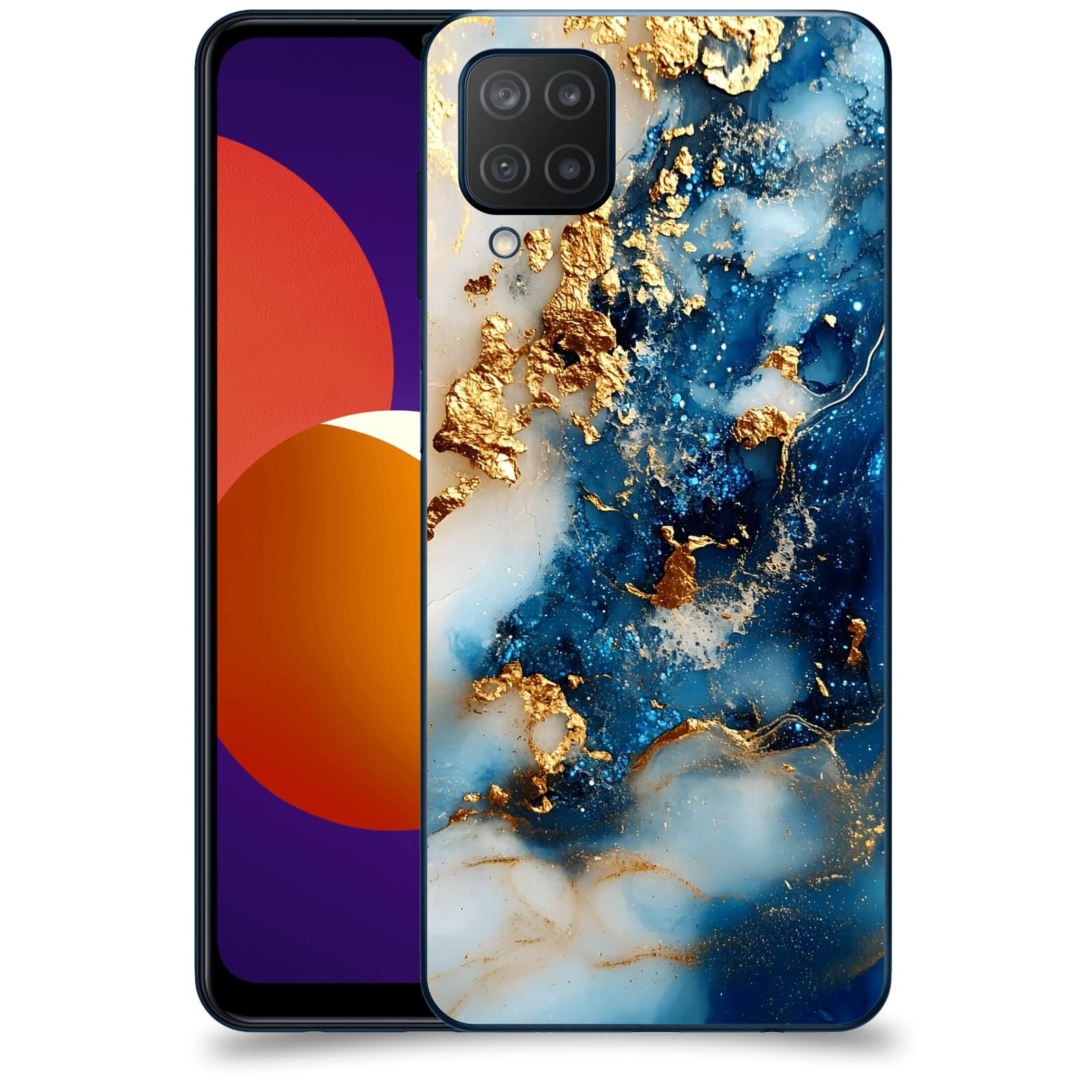 ACOVER Kryt na mobil Samsung Galaxy M12 M127F - Ocean Waves II