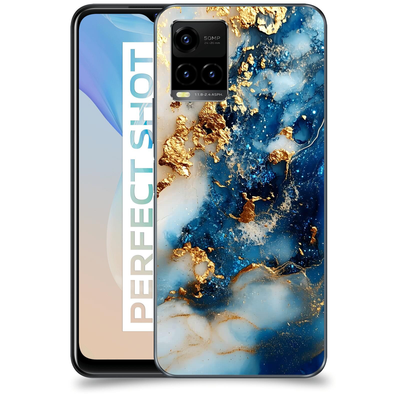 ACOVER Kryt na mobil Vivo Y33s - Ocean Waves II