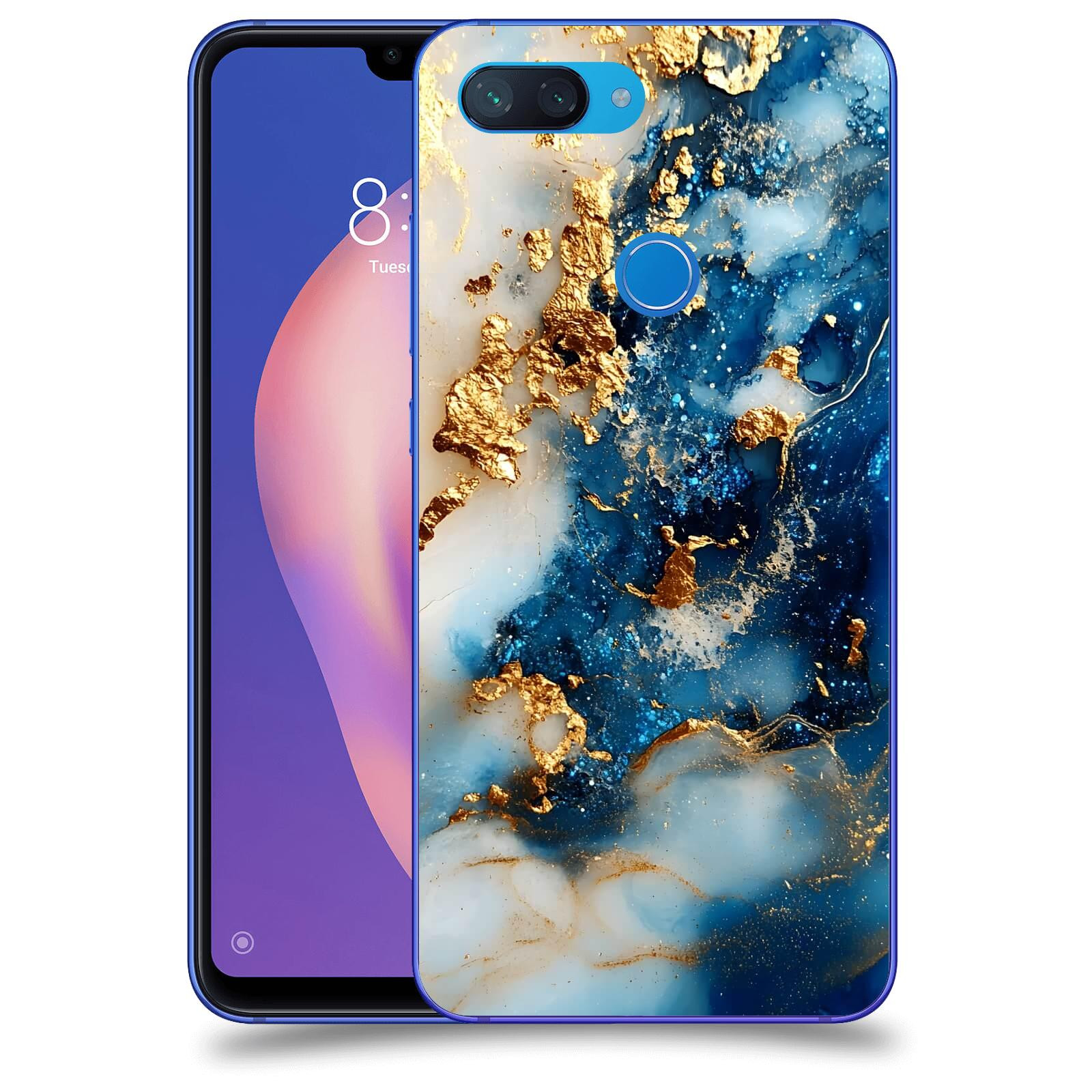 ACOVER Kryt na mobil Xiaomi Mi 8 Lite - Ocean Waves II