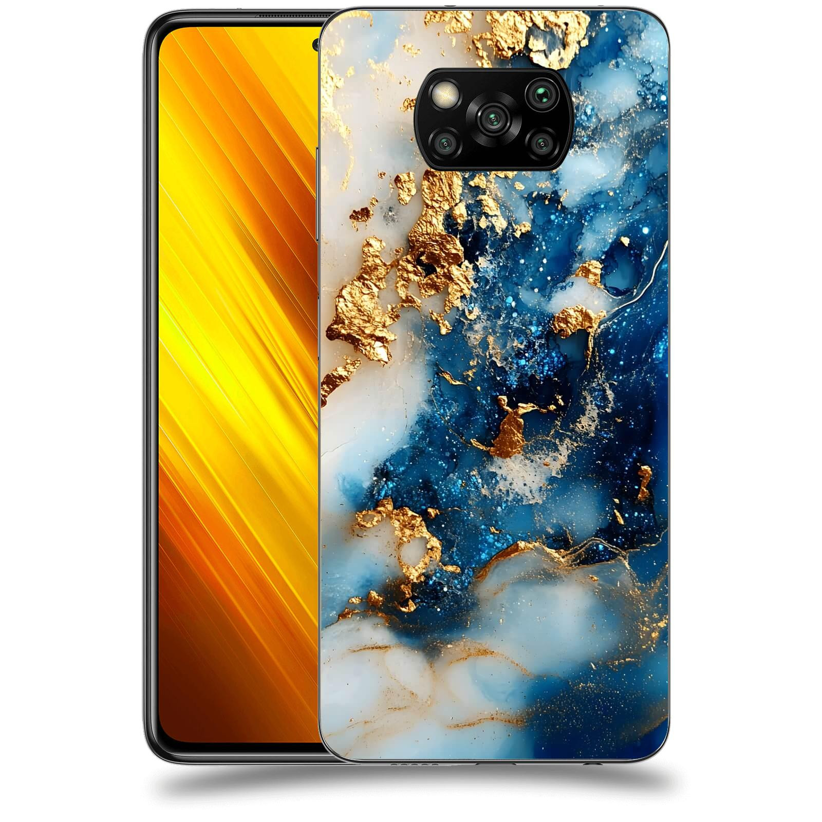 ACOVER Kryt na mobil Xiaomi Poco X3 - Ocean Waves II
