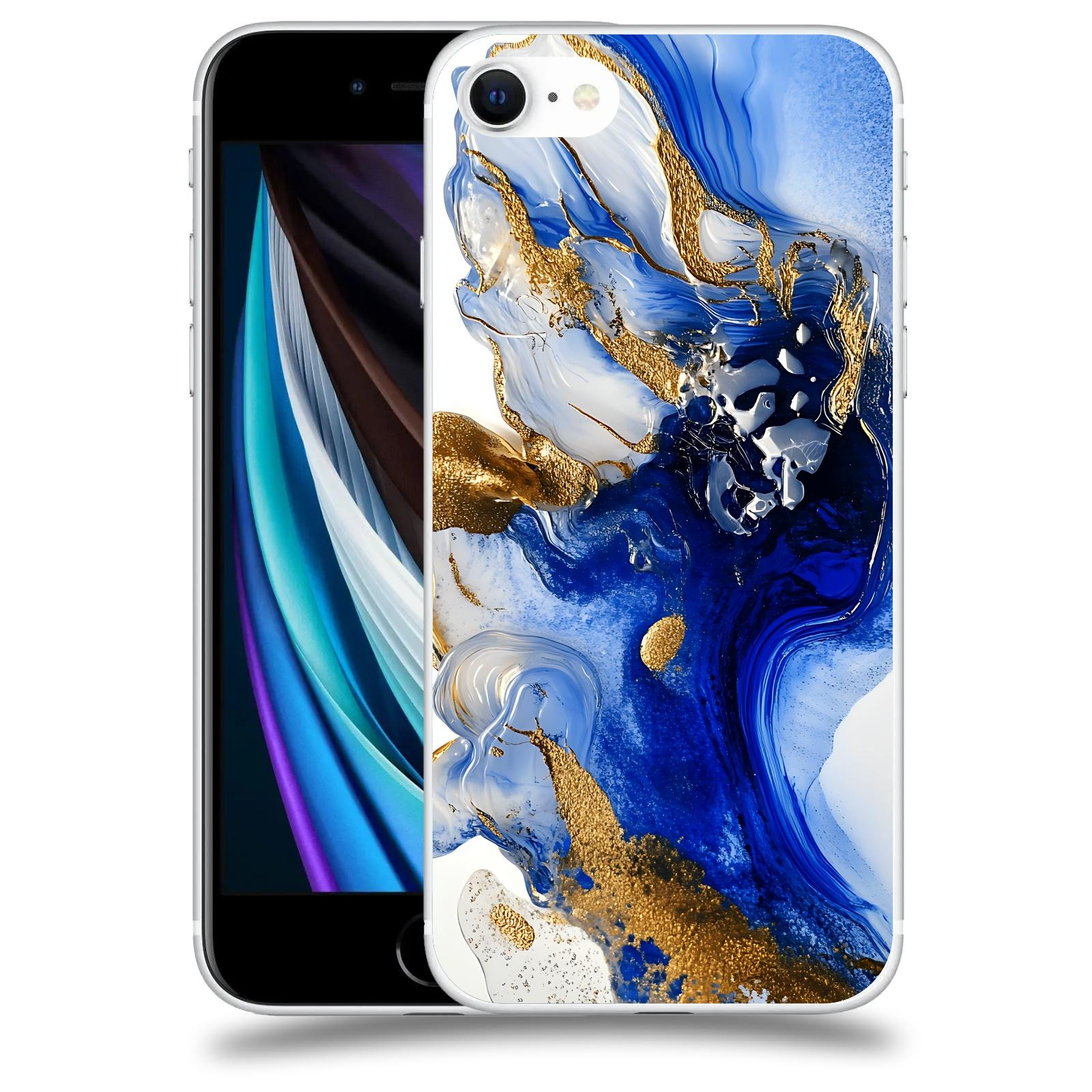 ACOVER Kryt na mobil Apple iPhone SE 2020 - Ocean Waves III