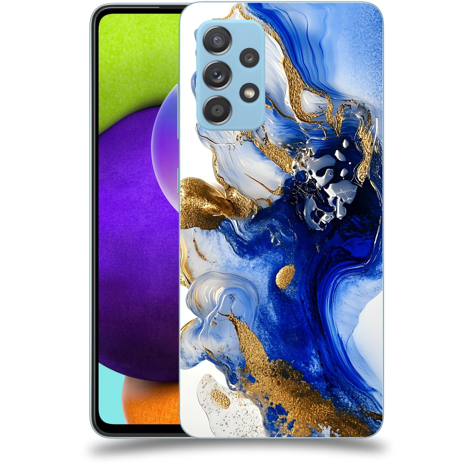 ACOVER Kryt na mobil Samsung Galaxy A52s 5G A528B - Ocean Waves III