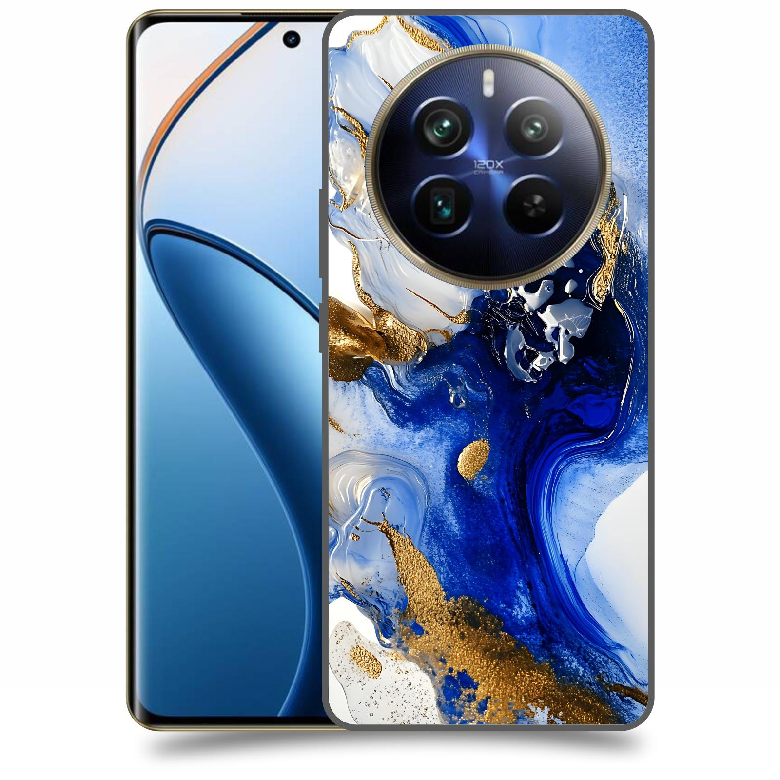 ACOVER Kryt na mobil Realme 12 pro+ 5g - Ocean Waves III