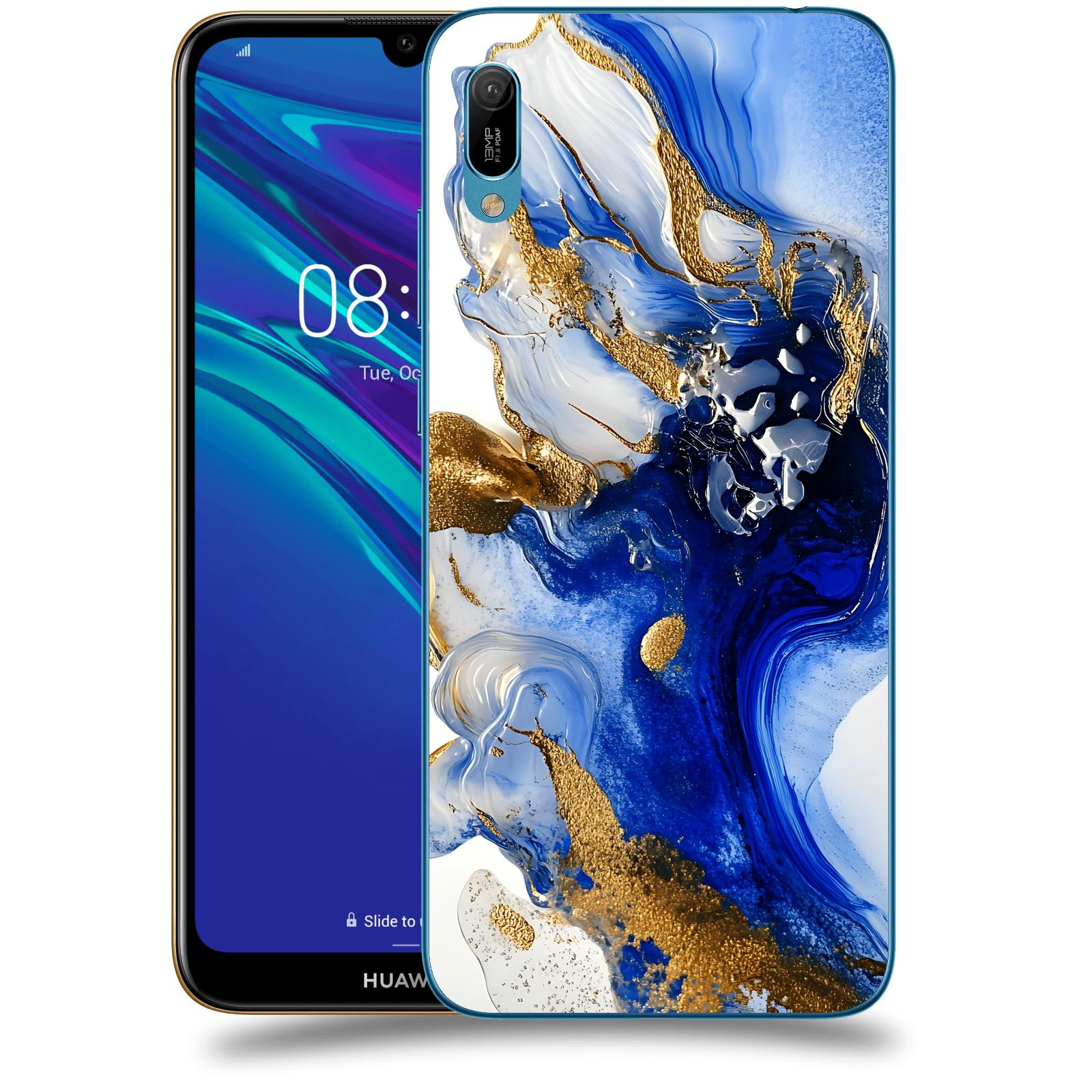 ACOVER Kryt na mobil Huawei Y6 2019 - Ocean Waves III