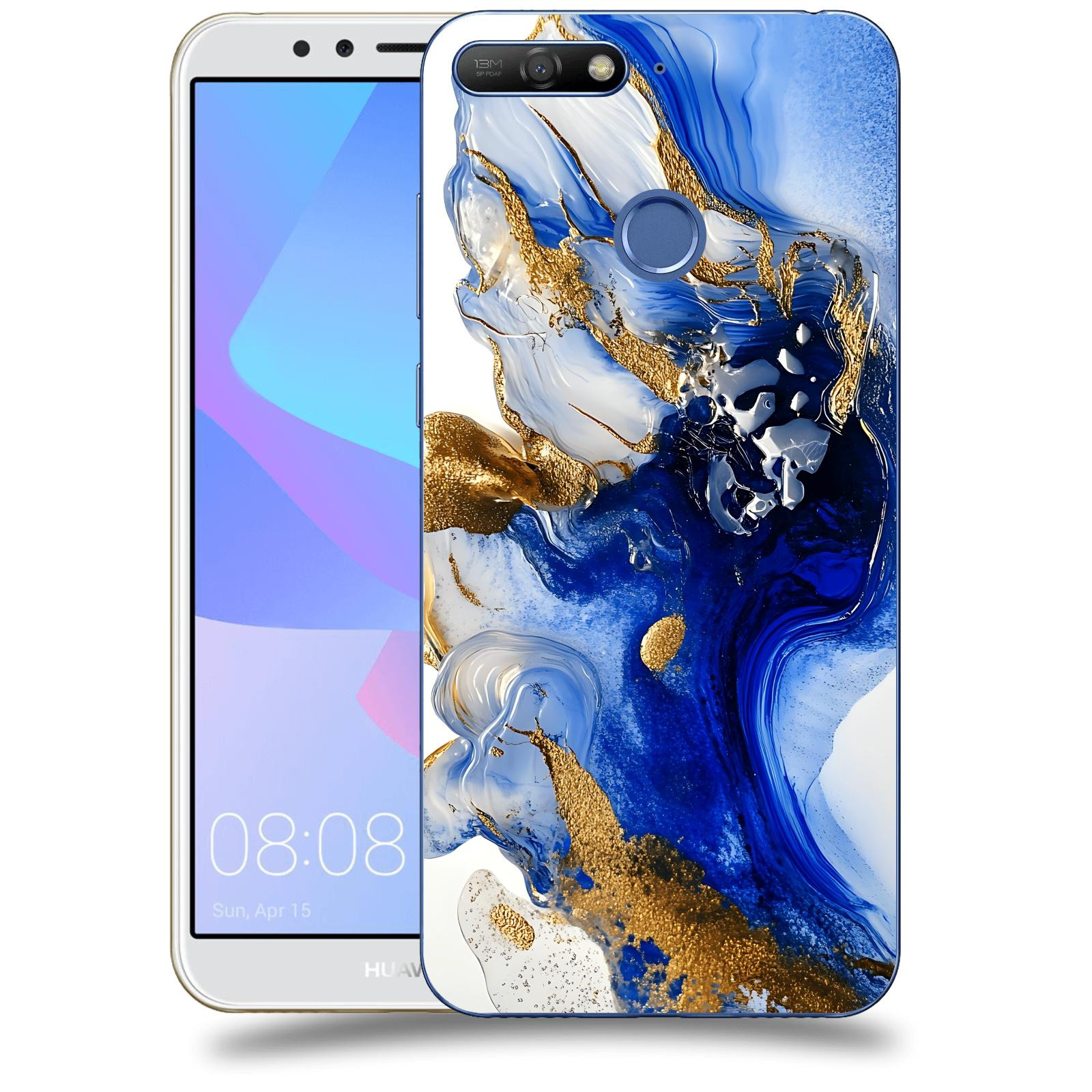 ACOVER Kryt na mobil Huawei Y6 Prime 2018 - Ocean Waves III
