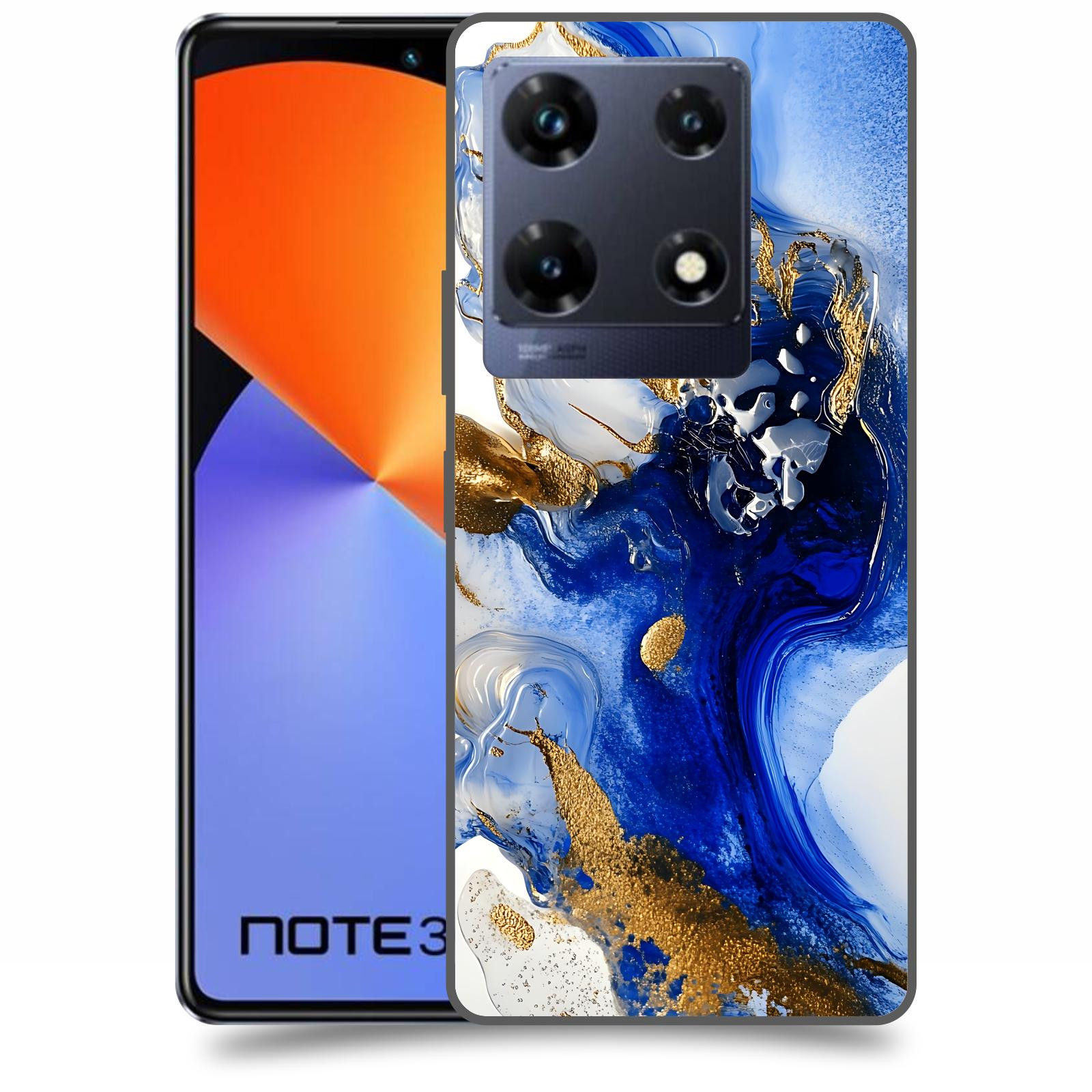 ACOVER Kryt na mobil Infinix Note 30 PRO - Ocean Waves III