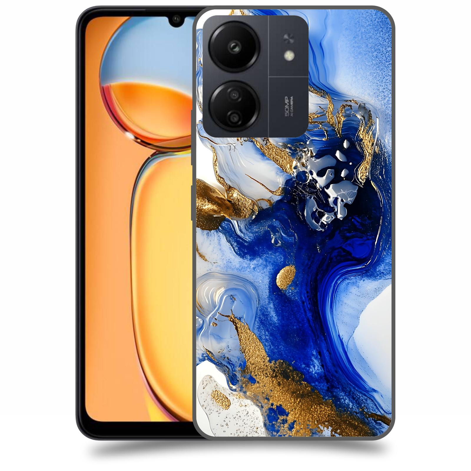ACOVER Kryt na mobil Xiaomi Redmi 13C 4G  Ocean Waves III
