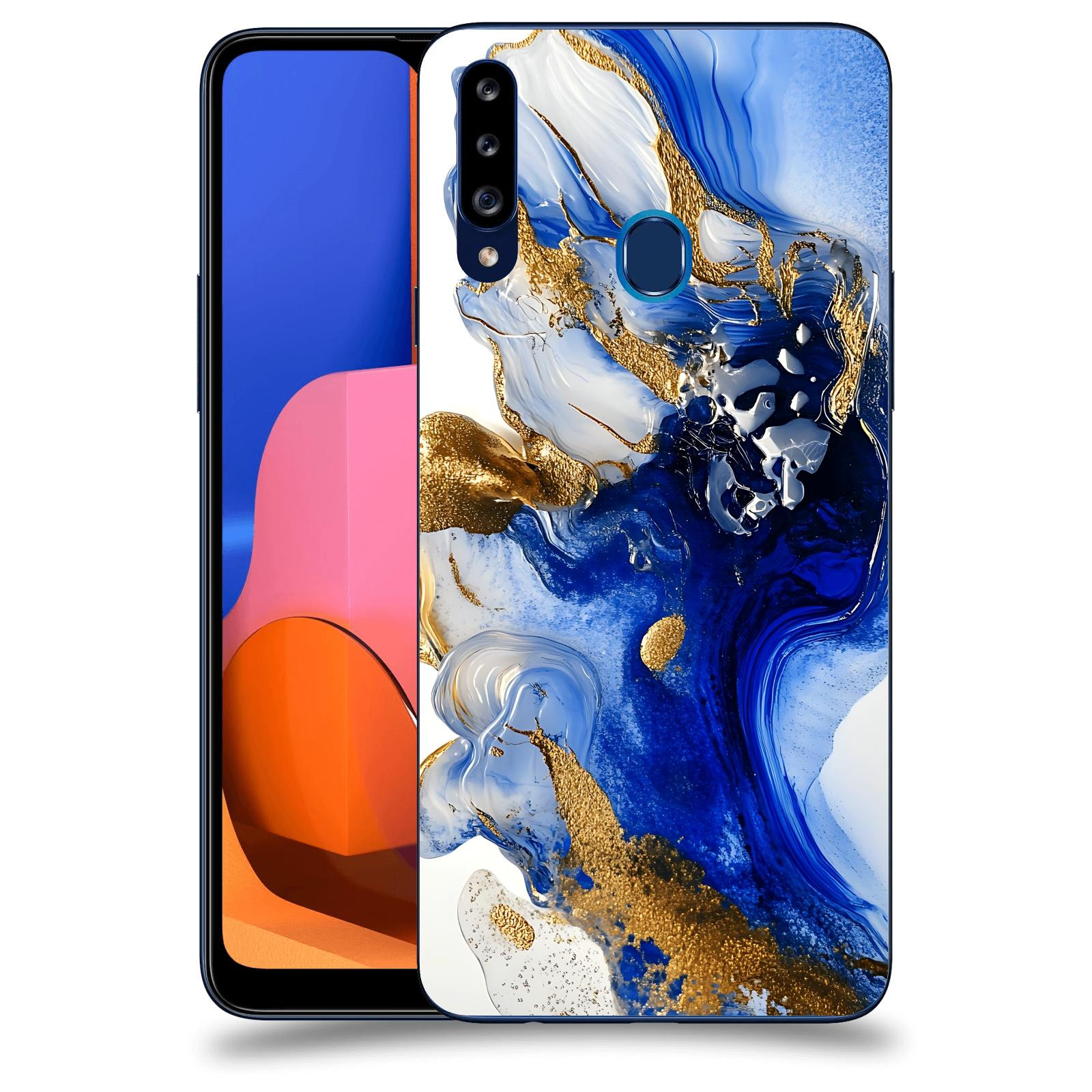 ACOVER Kryt na mobil Samsung Galaxy A20s - Ocean Waves III