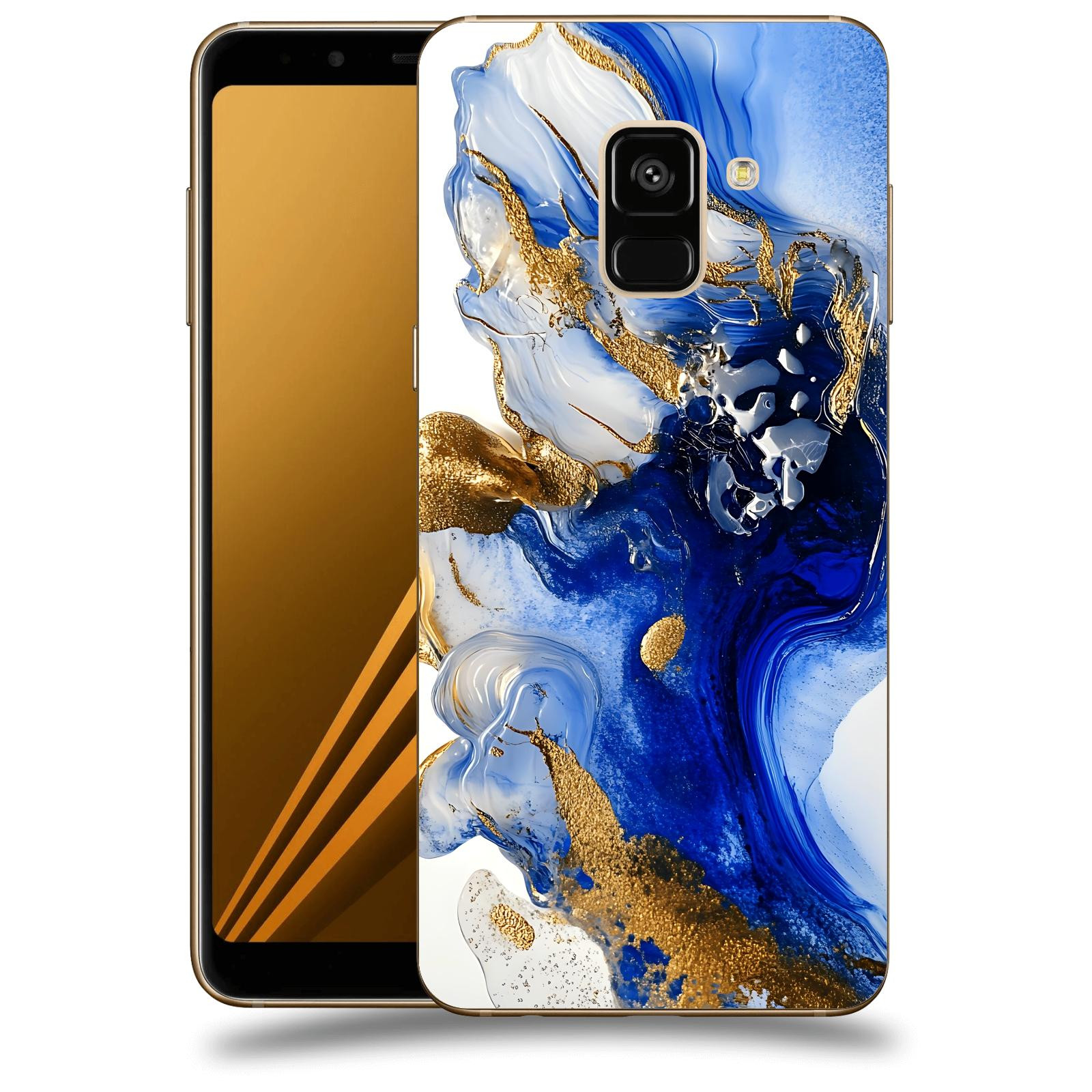 ACOVER Kryt na mobil Samsung Galaxy A8 2018 A530F - Ocean Waves III