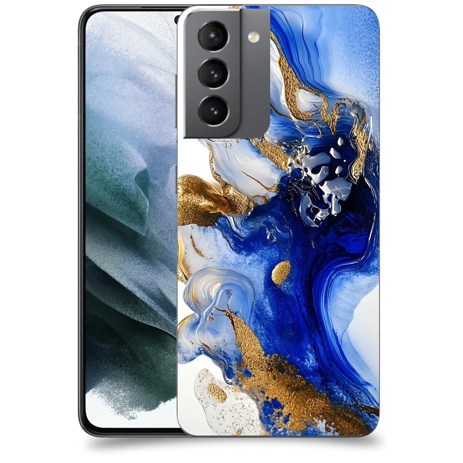 ACOVER Kryt na mobil Samsung Galaxy S21 G991B - Ocean Waves III