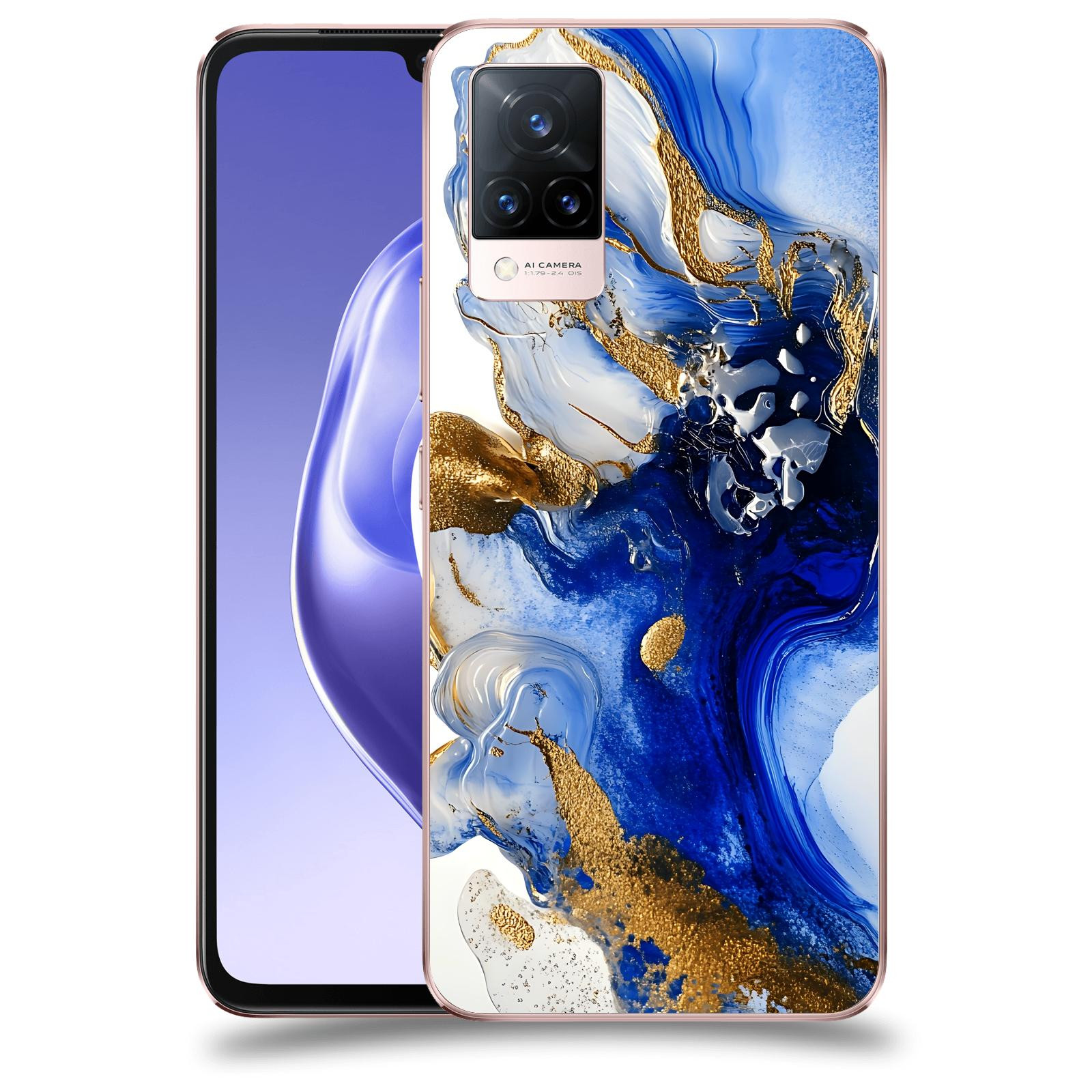 ACOVER Kryt na mobil Vivo V21 5G - Ocean Waves III