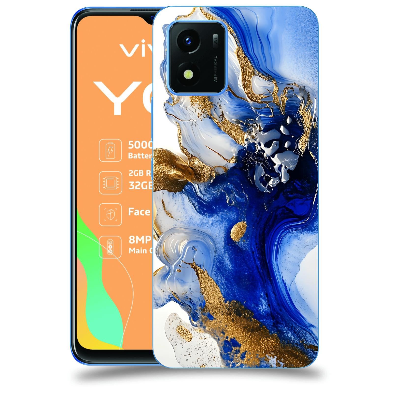 ACOVER Kryt na mobil Vivo Y01 - Ocean Waves III