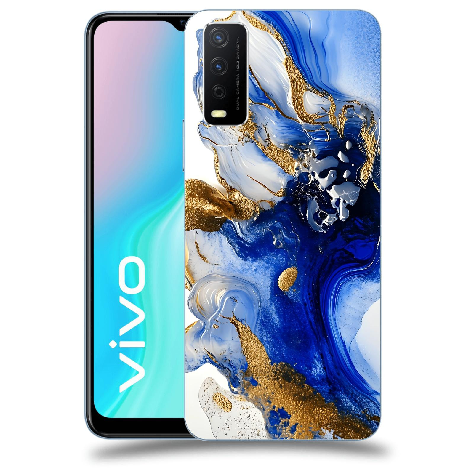 ACOVER Kryt na mobil Vivo Y11s - Ocean Waves III