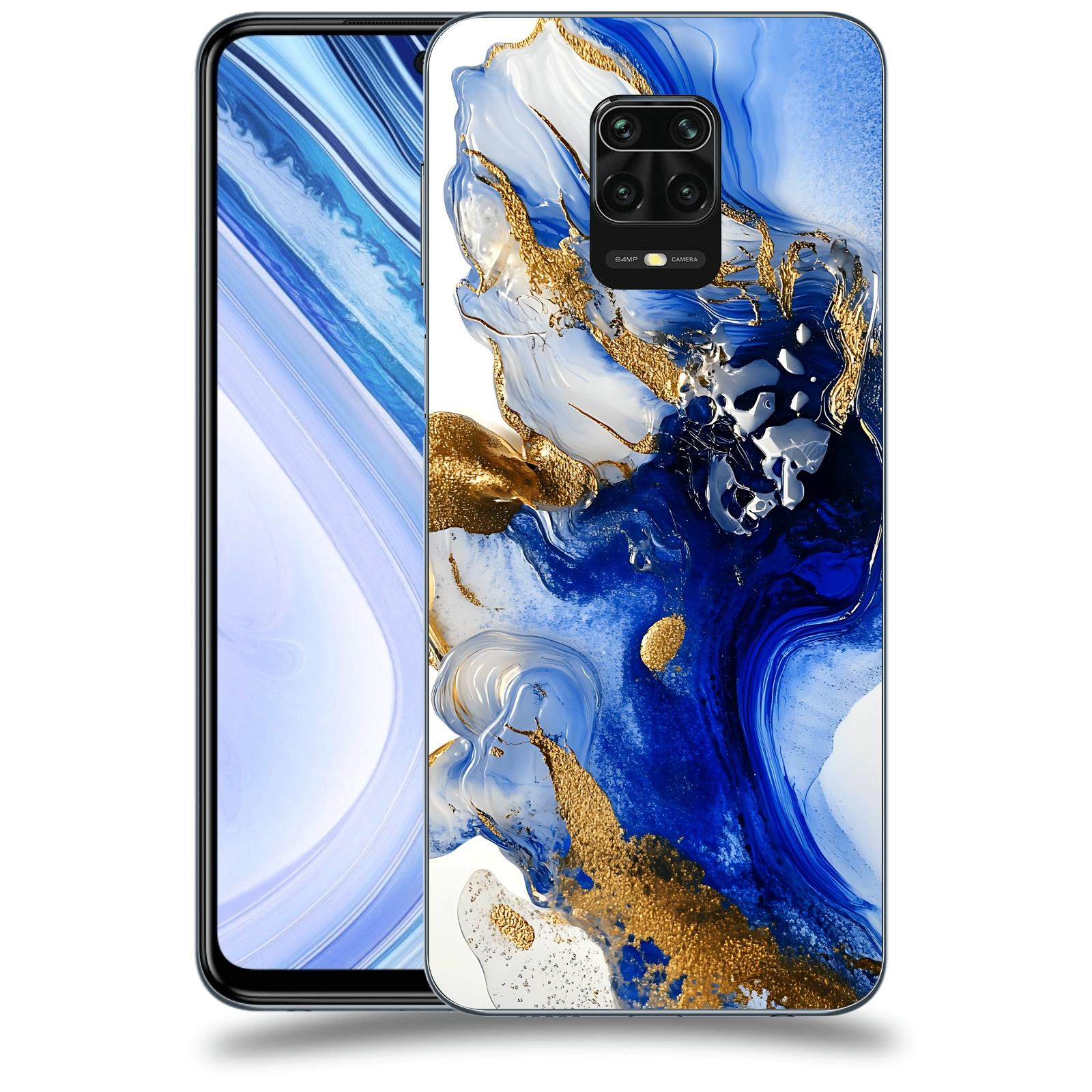 ACOVER Kryt na mobil Xiaomi Redmi Note 9 Pro - Ocean Waves III
