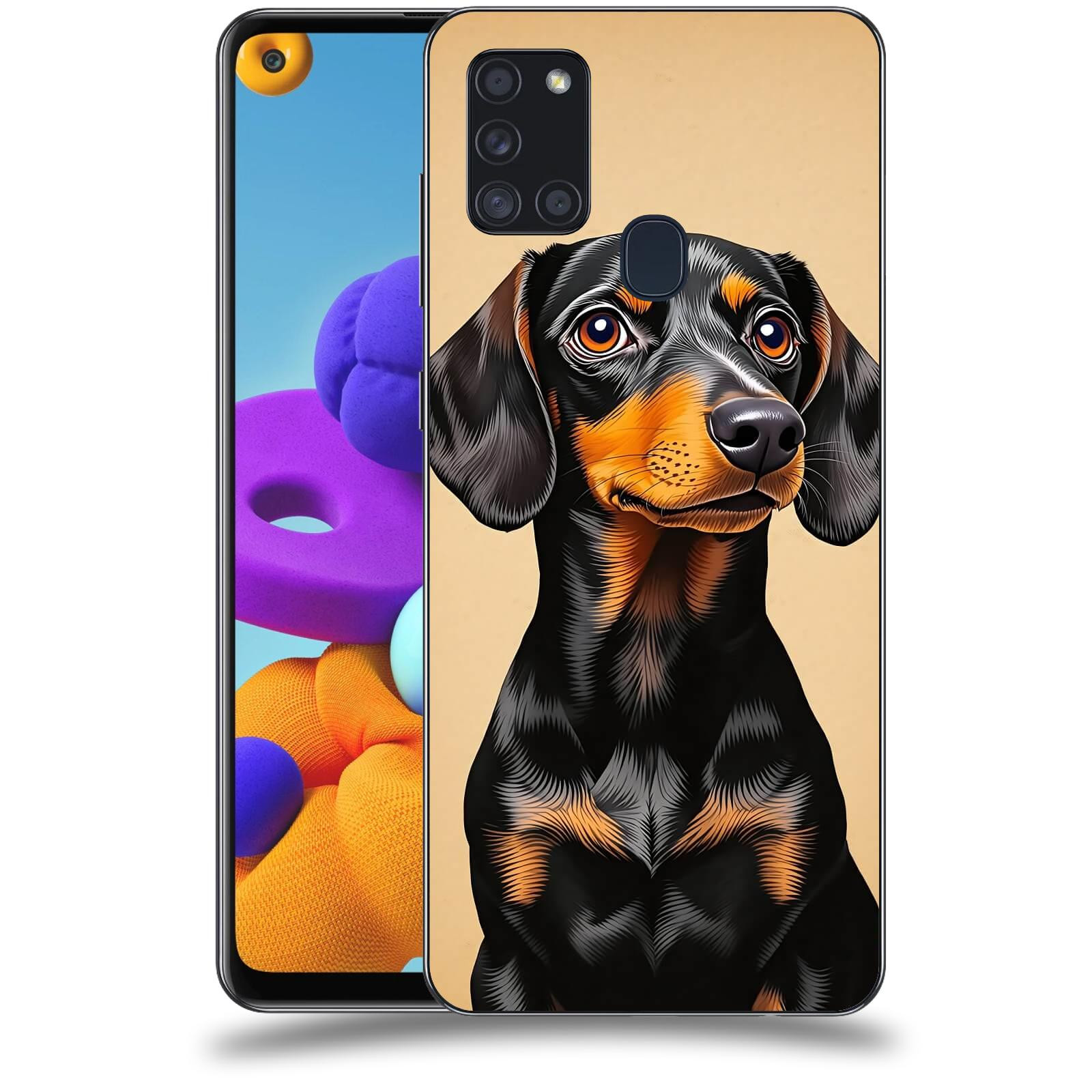 ACOVER Kryt na mobil Samsung Galaxy A21s - Dachshund I