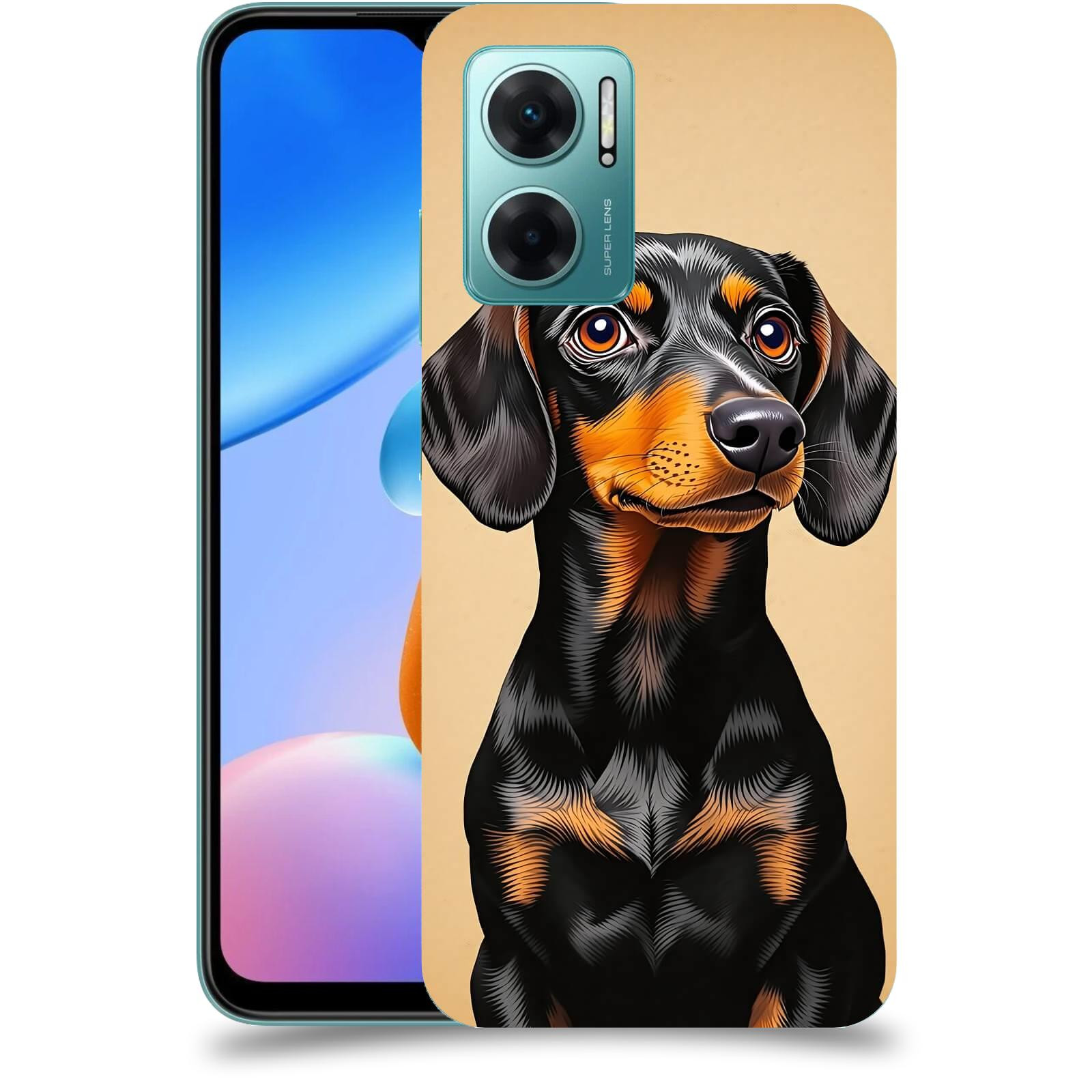 ACOVER Kryt na mobil Xiaomi Redmi 10 5G - Dachshund I