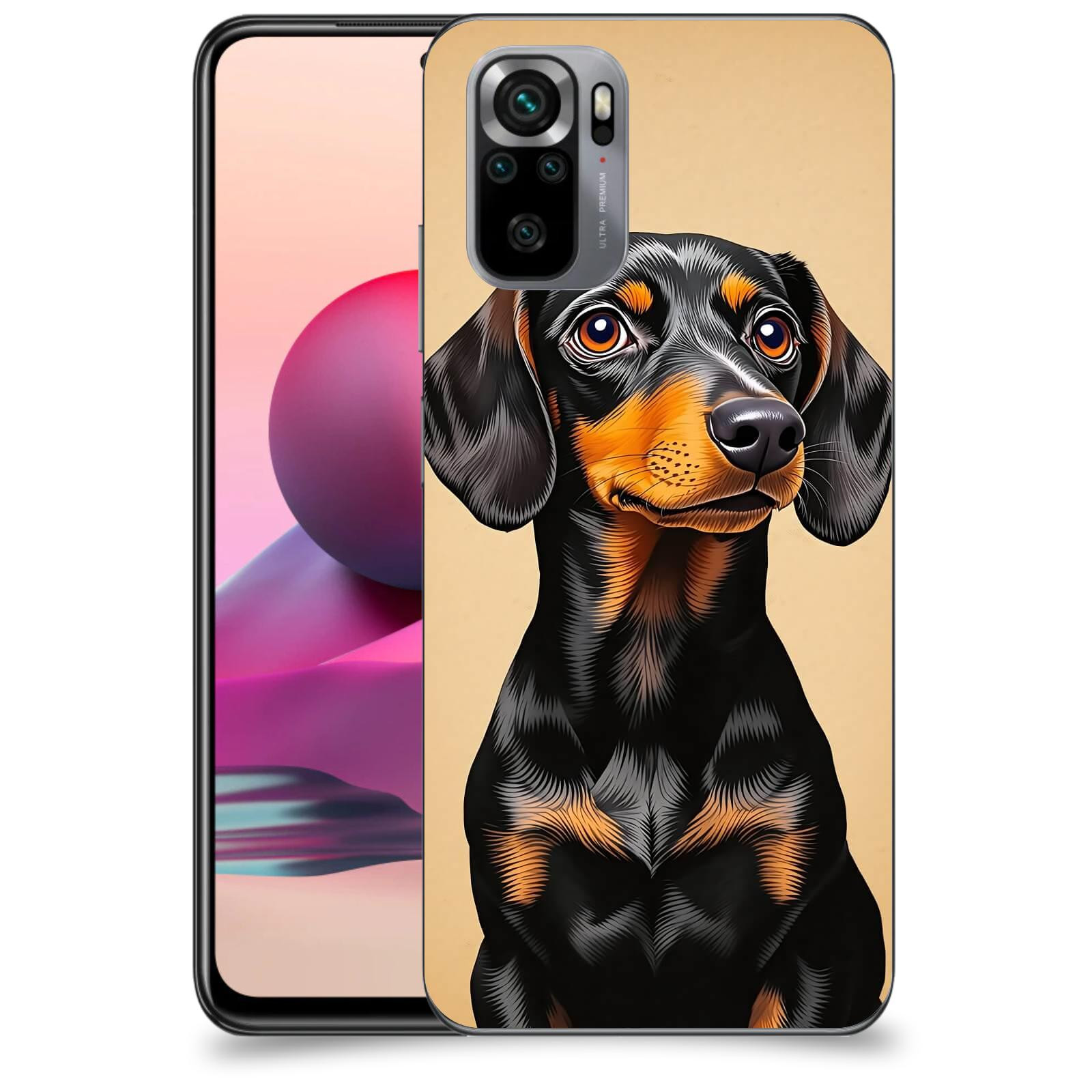 ACOVER Kryt na mobil Xiaomi Redmi Note 10S - Dachshund I