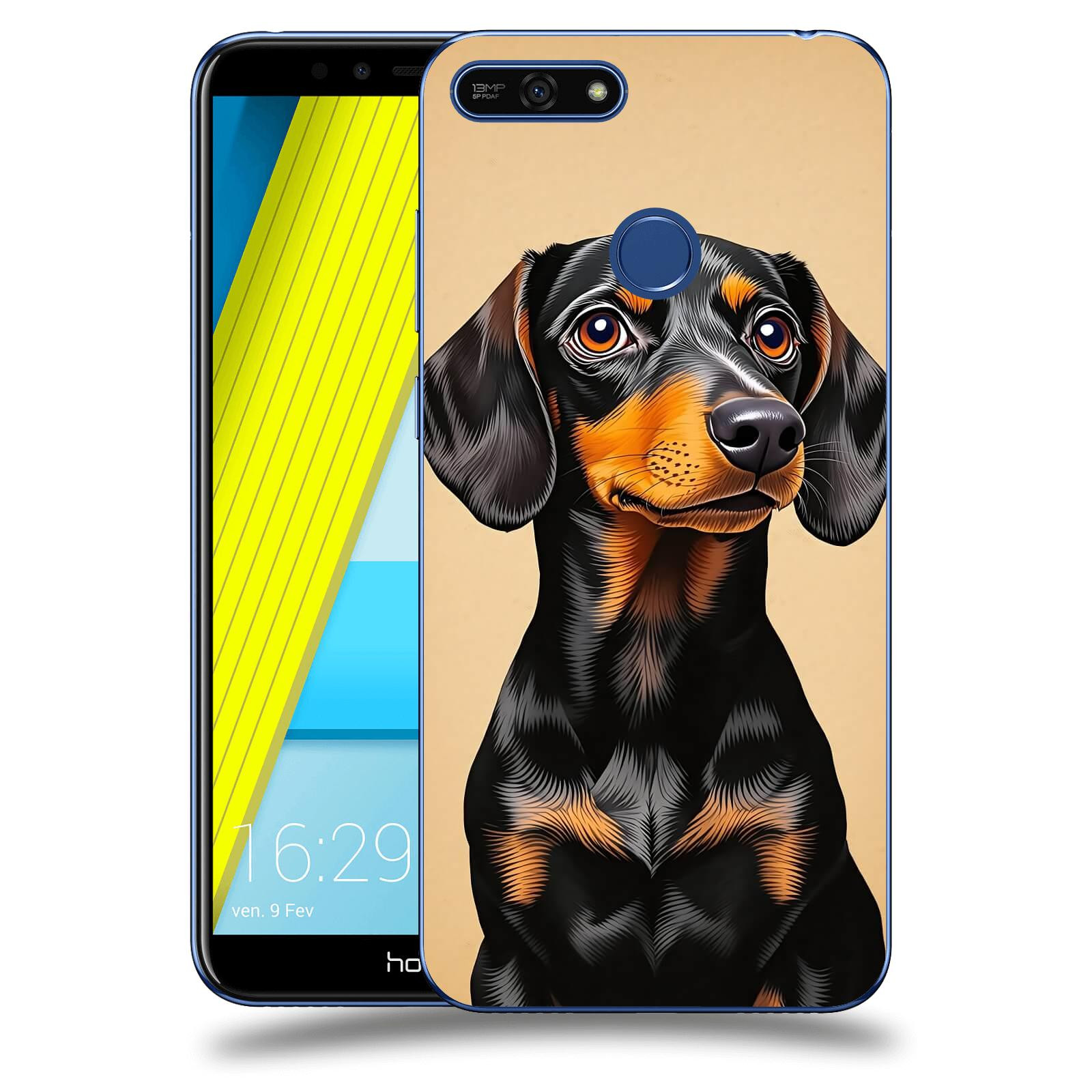 ACOVER Kryt na mobil Honor 7A - Dachshund I