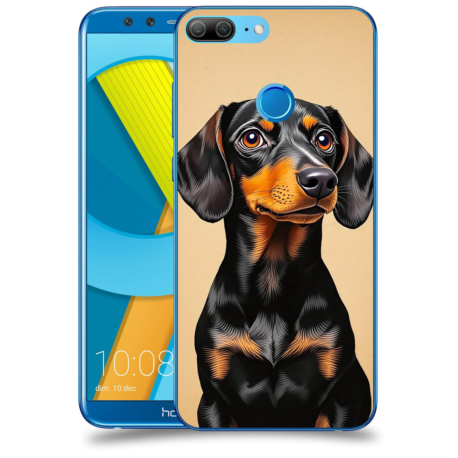 ACOVER Kryt na mobil Honor 9 Lite - Dachshund I
