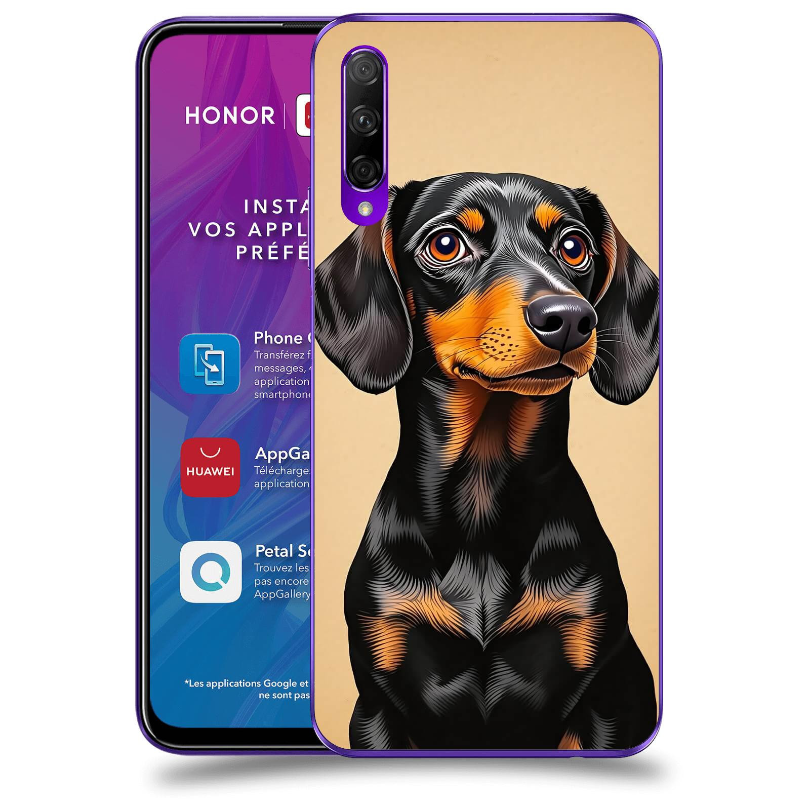 ACOVER Kryt na mobil Honor 9X Pro - Dachshund I
