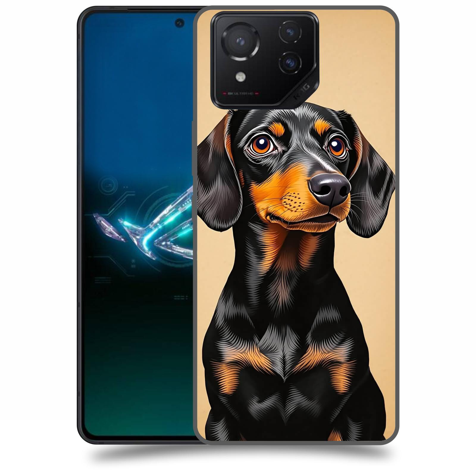 ACOVER Kryt na mobil Asus ROG Phone 8 - Dachshund I