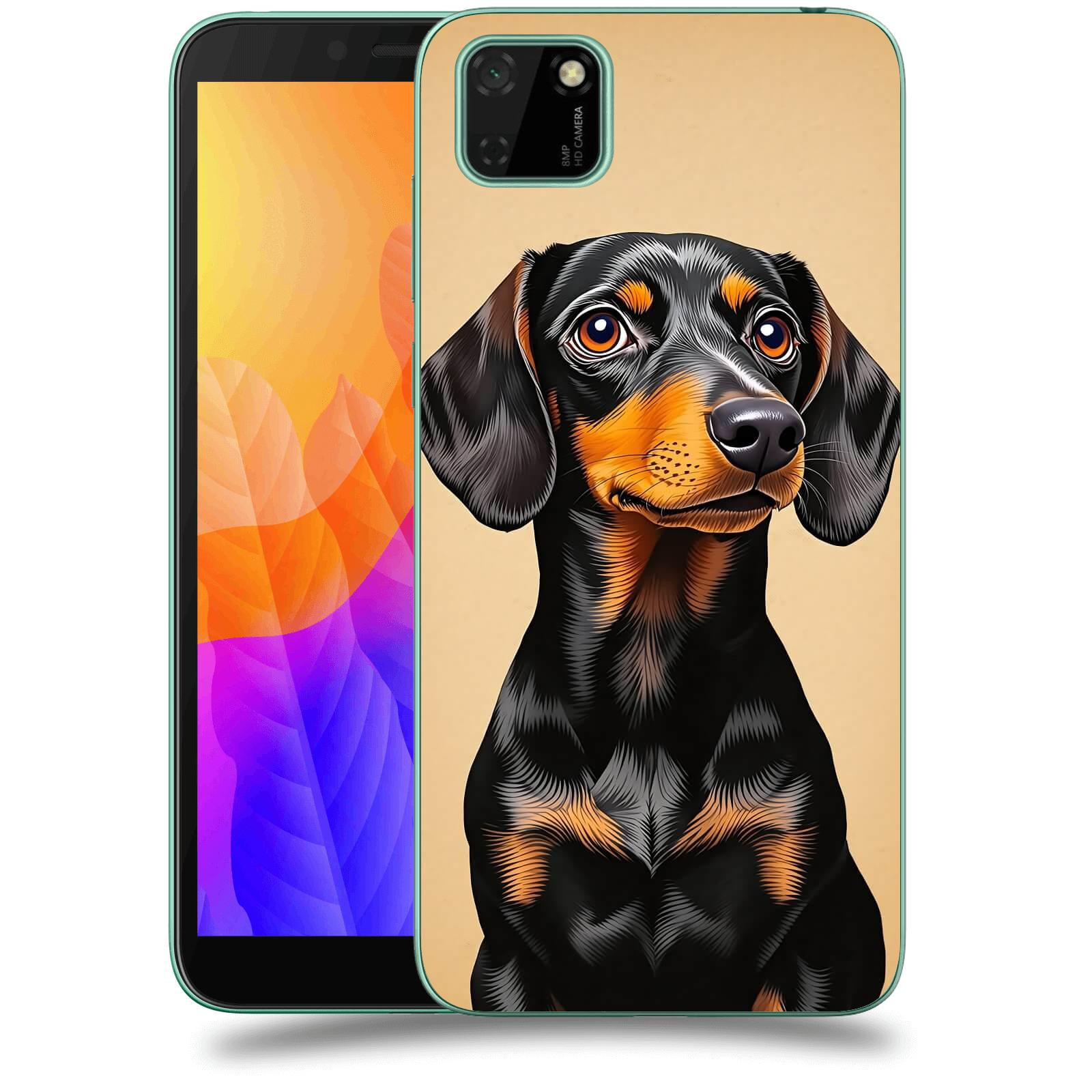 ACOVER Kryt na mobil Huawei Y5P - Dachshund I