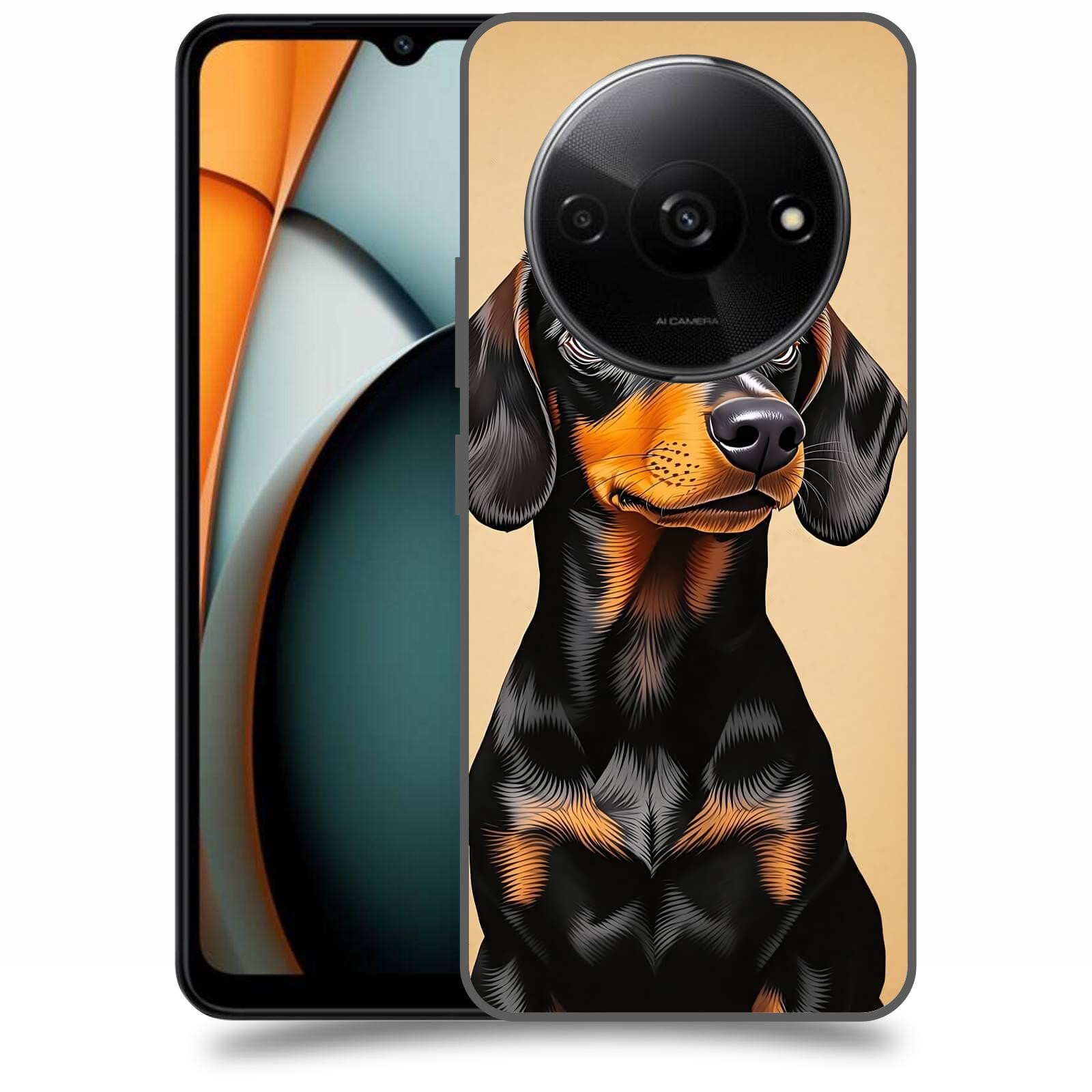 ACOVER Kryt na mobil Xiaomi Redmi A3 - Dachshund I