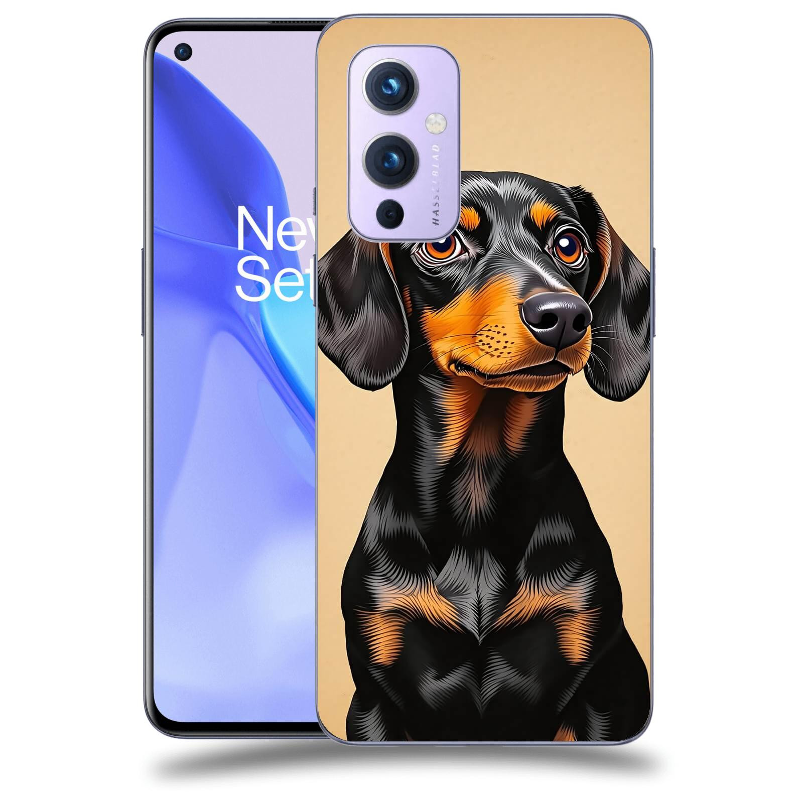ACOVER Kryt na mobil OnePlus 9 - Dachshund I