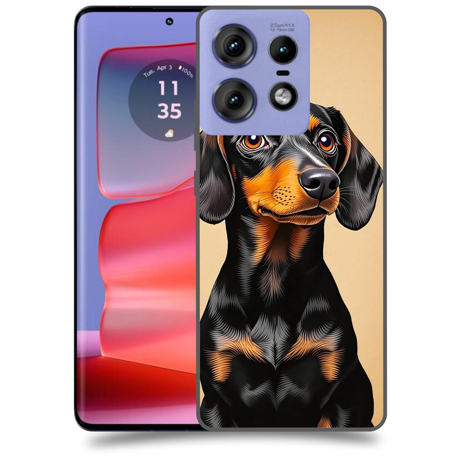 ACOVER Kryt na mobil Motorola Edge 50 Pro - Dachshund I
