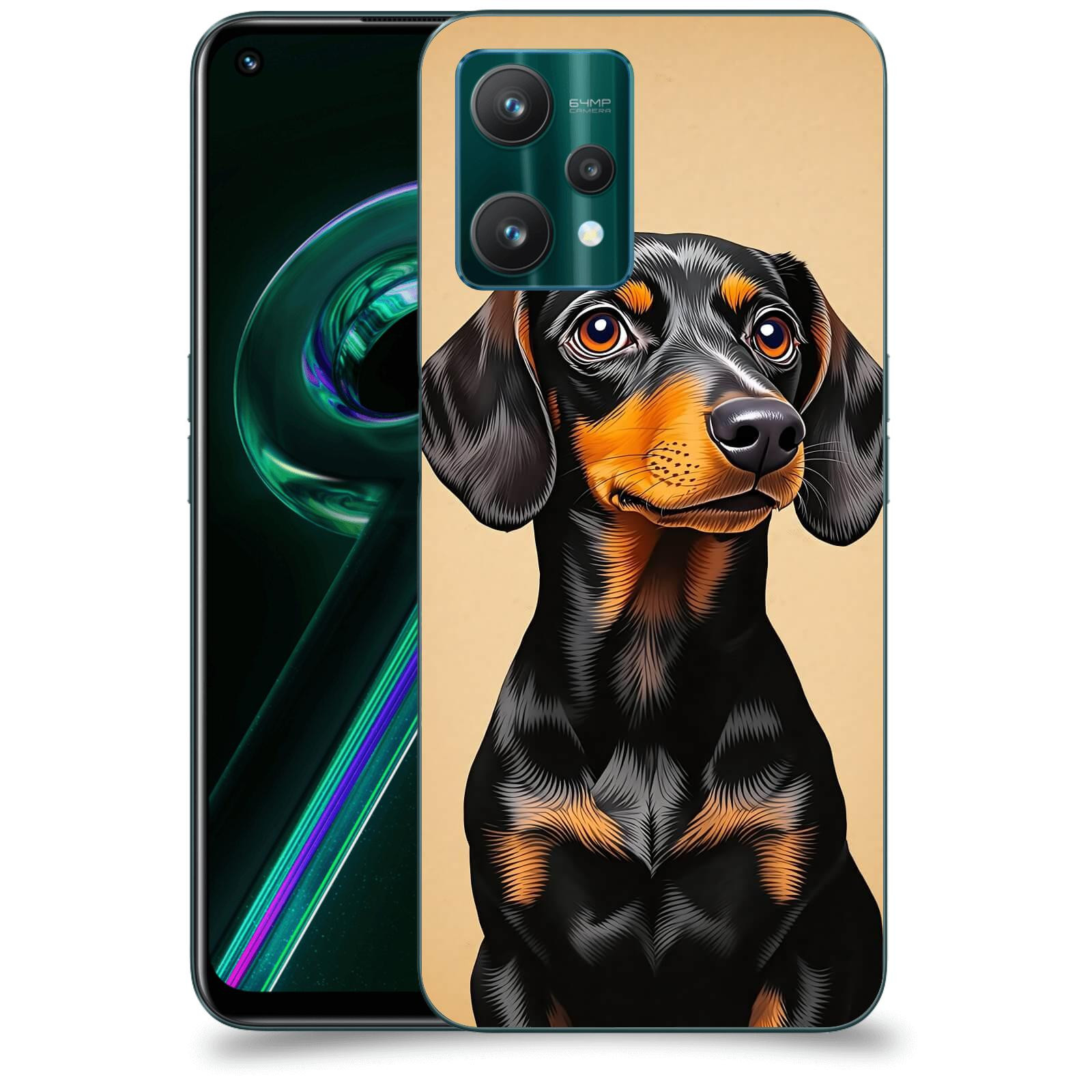 ACOVER Kryt na mobil Realme 9 Pro 5G - Dachshund I