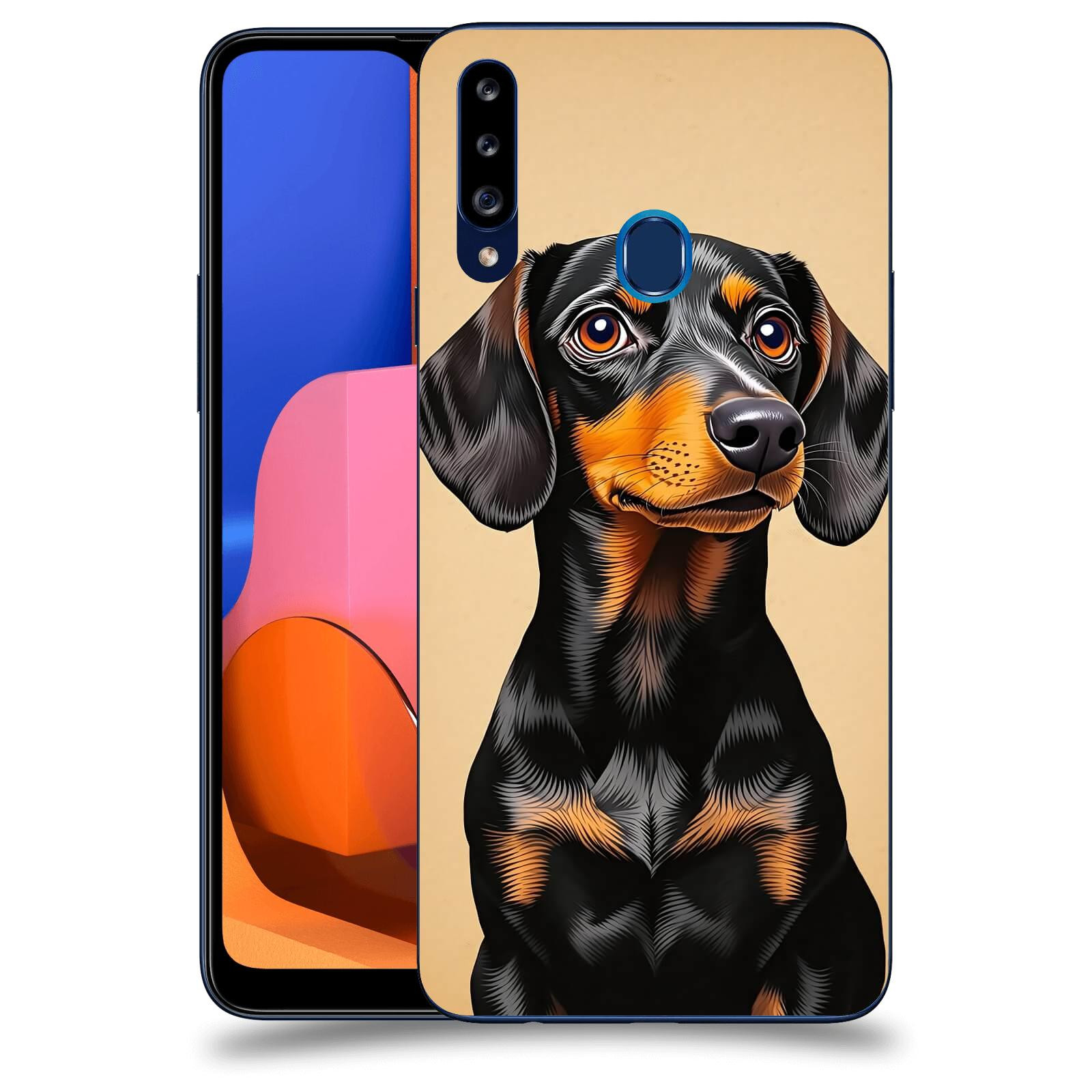 ACOVER Kryt na mobil Samsung Galaxy A20s - Dachshund I