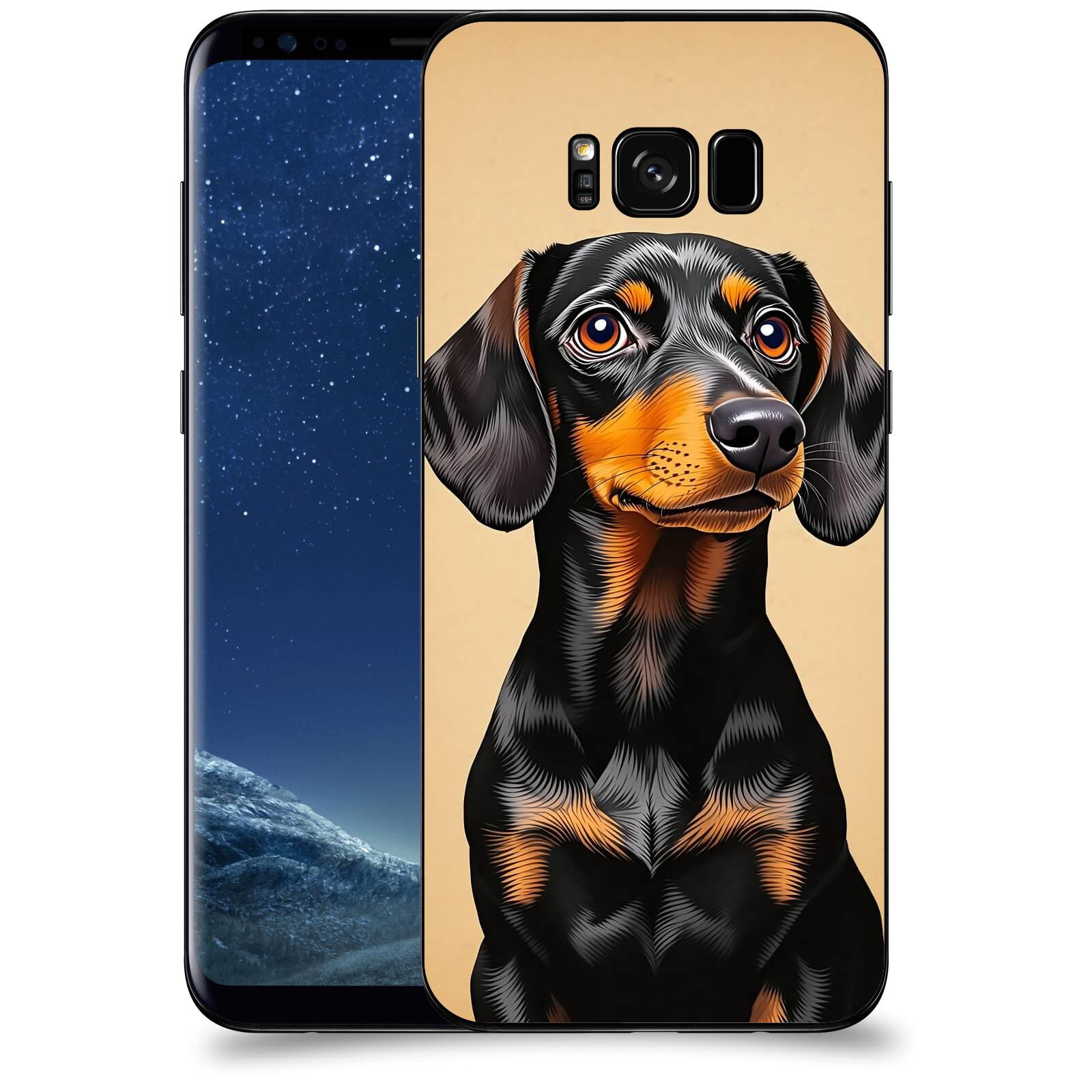 ACOVER Kryt na mobil Samsung Galaxy S8+ G955F - Dachshund I