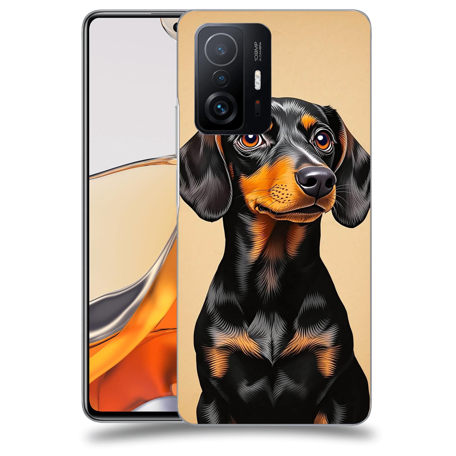 ACOVER Kryt na mobil Xiaomi 11T Pro - Dachshund I