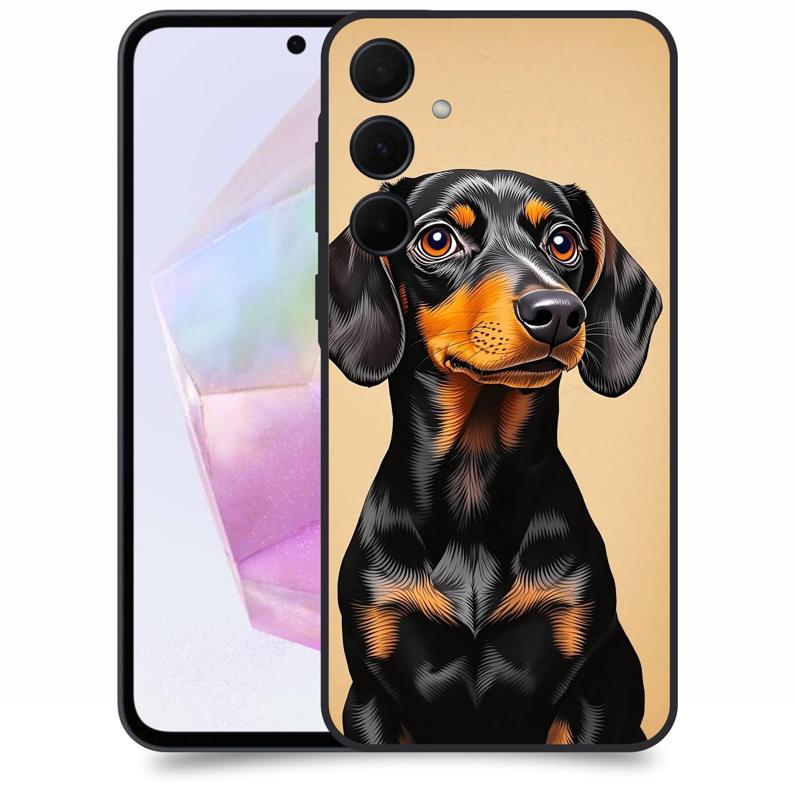 ACOVER Kryt na mobil Samsung Galaxy A35 5G - Dachshund I