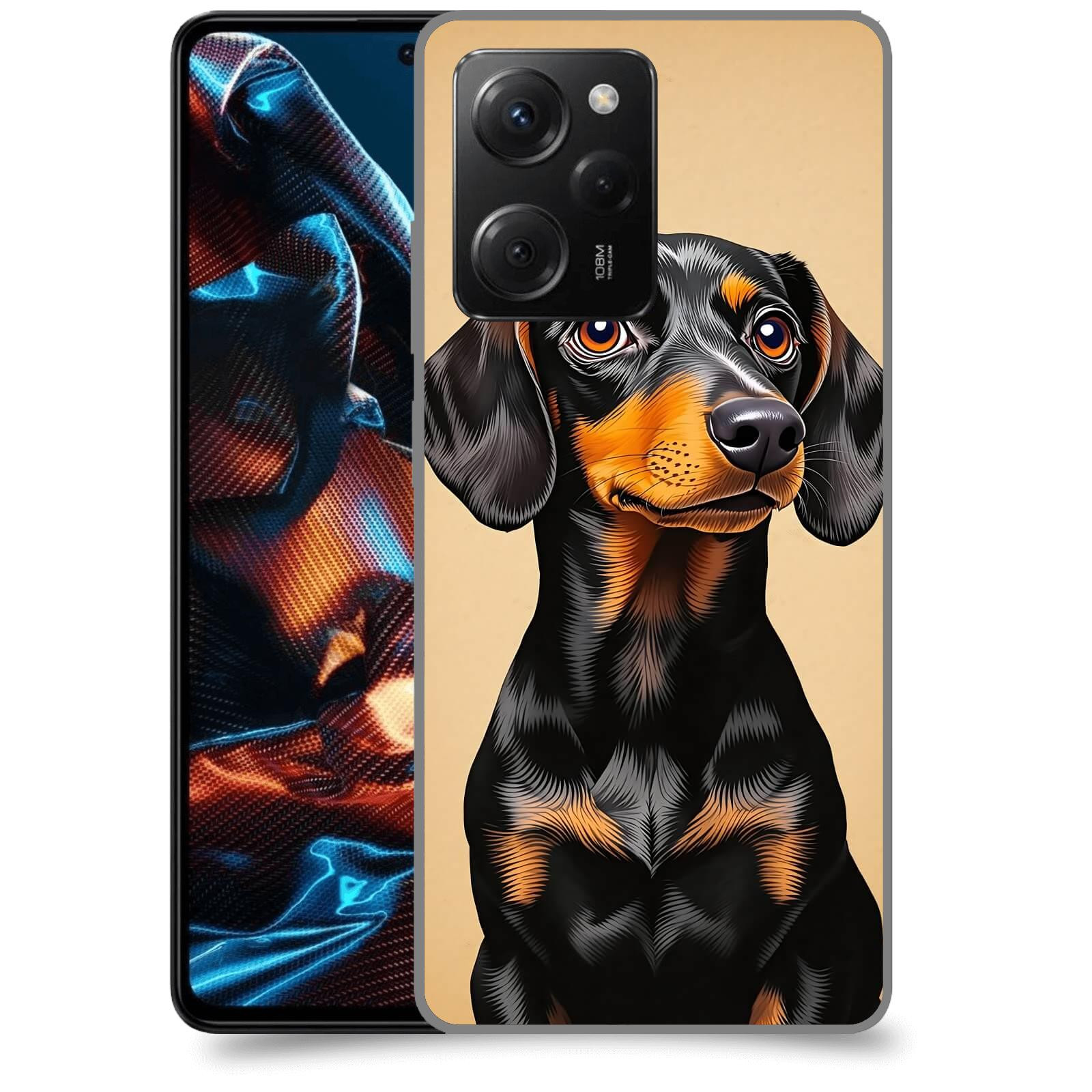 ACOVER Kryt na mobil Xiaomi Poco X5 Pro - Dachshund I
