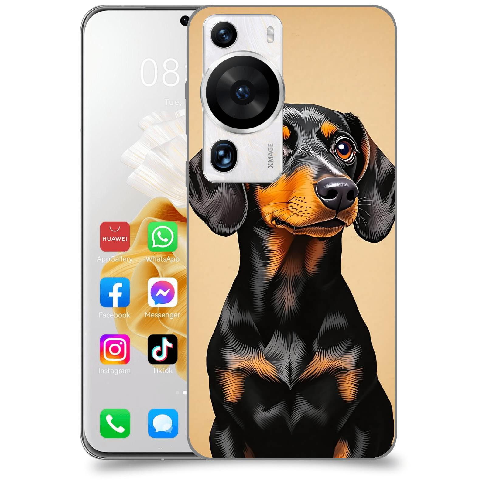 ACOVER Kryt na mobil Huawei P60 Pro - Dachshund I