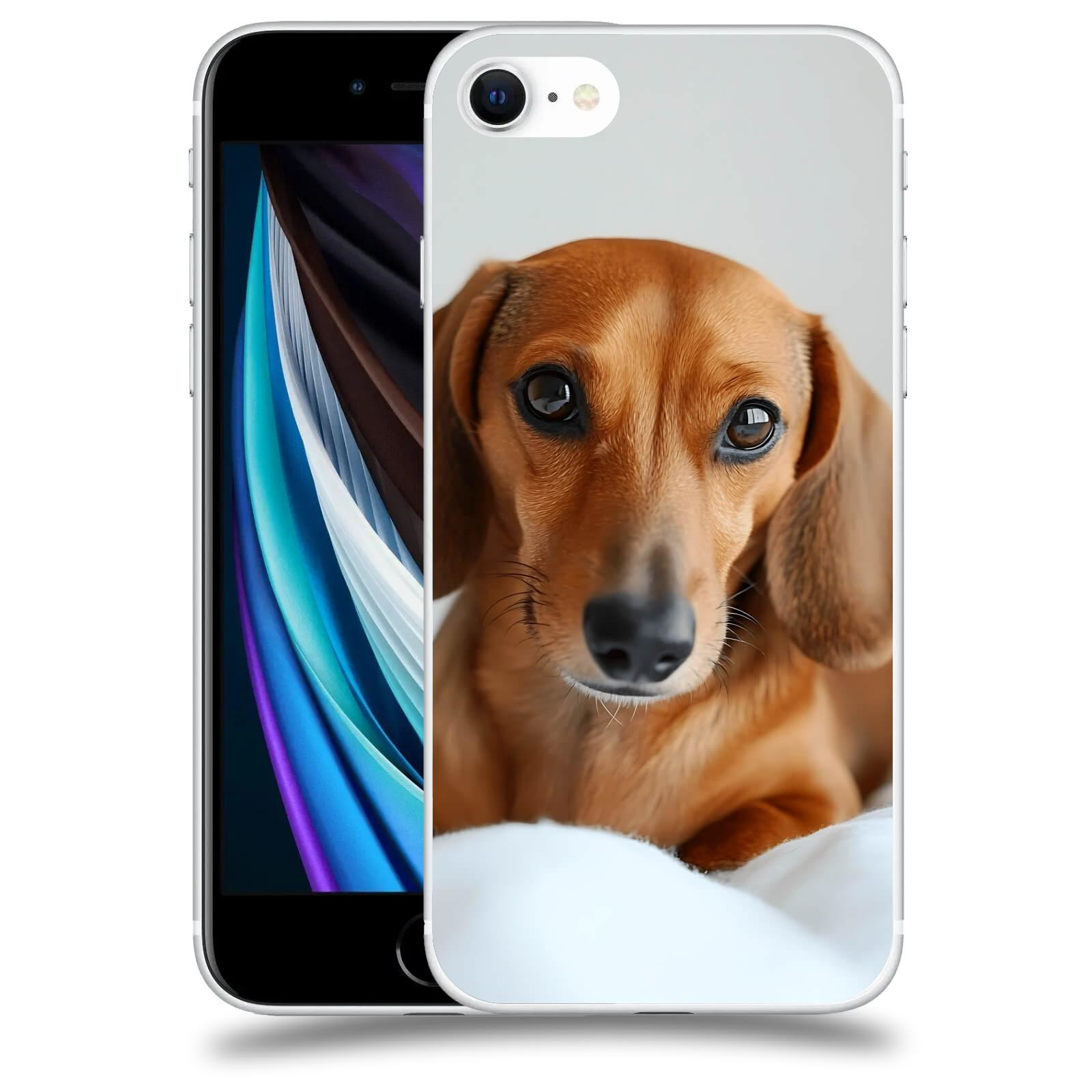 ACOVER Kryt na mobil Apple iPhone SE 2020 - Dachshund II