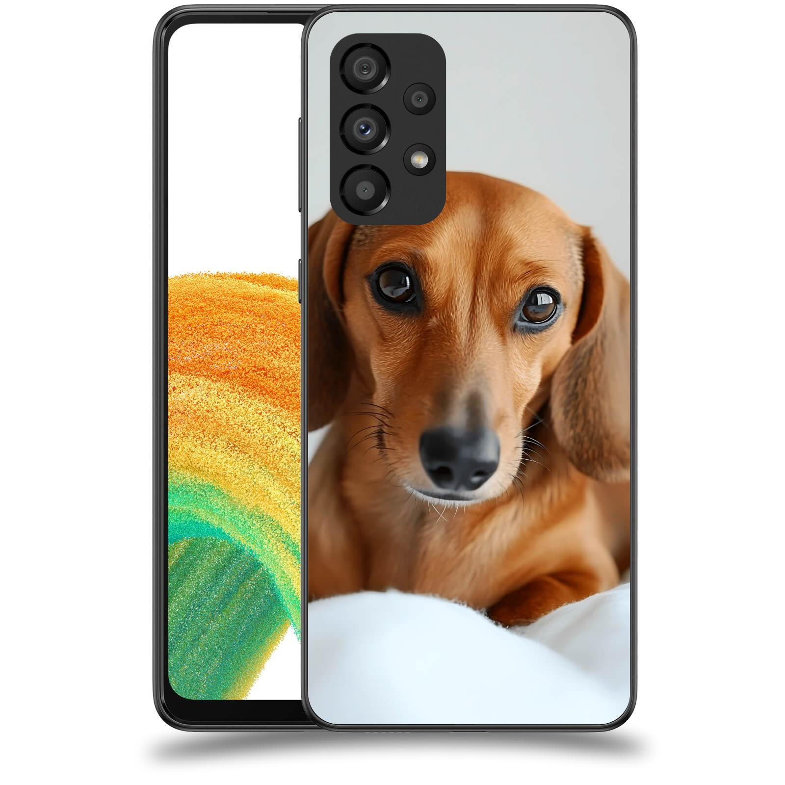 ACOVER Kryt na mobil Samsung Galaxy A33 5G A336 - Dachshund II