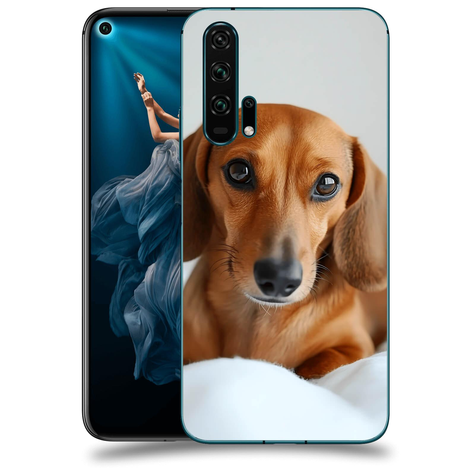 ACOVER Kryt na mobil Honor 20 Pro - Dachshund II
