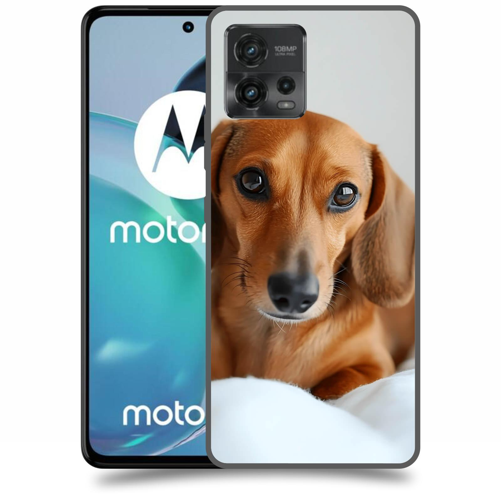 ACOVER Kryt na mobil Motorola Moto G72 - Dachshund II
