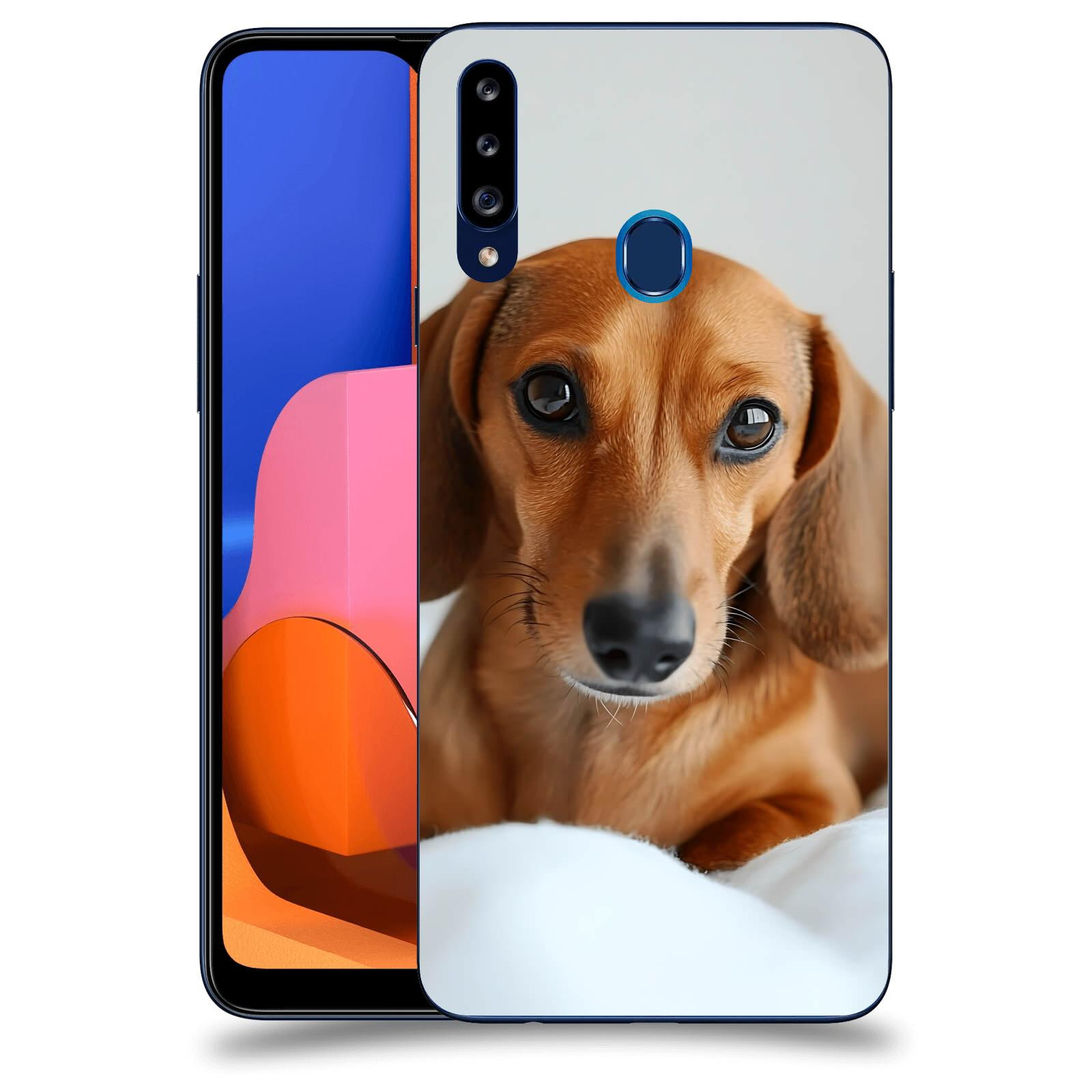 ACOVER Kryt na mobil Samsung Galaxy A20s - Dachshund II