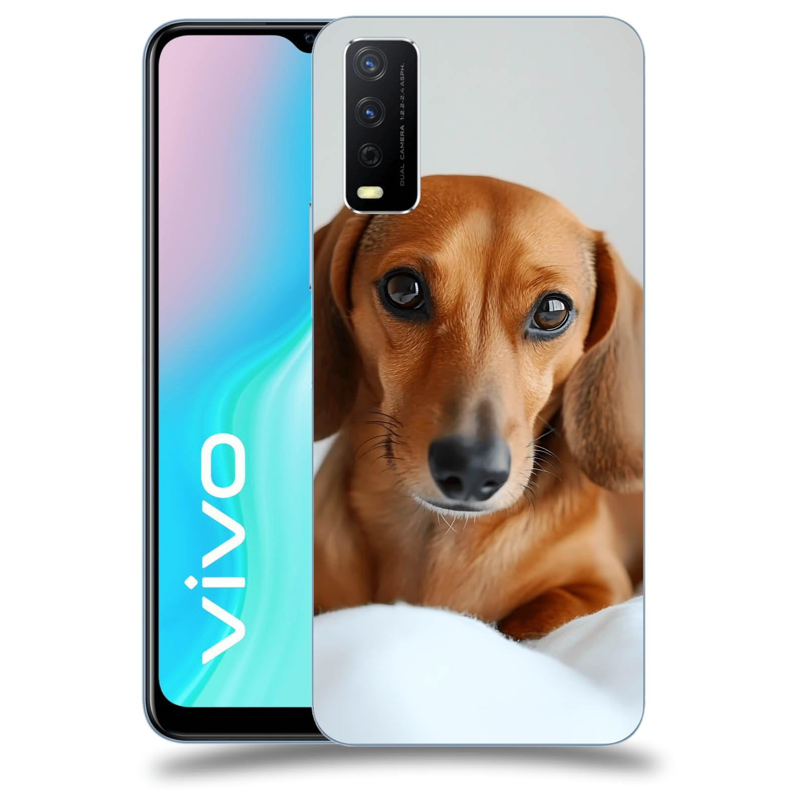 ACOVER Kryt na mobil Vivo Y11s - Dachshund II