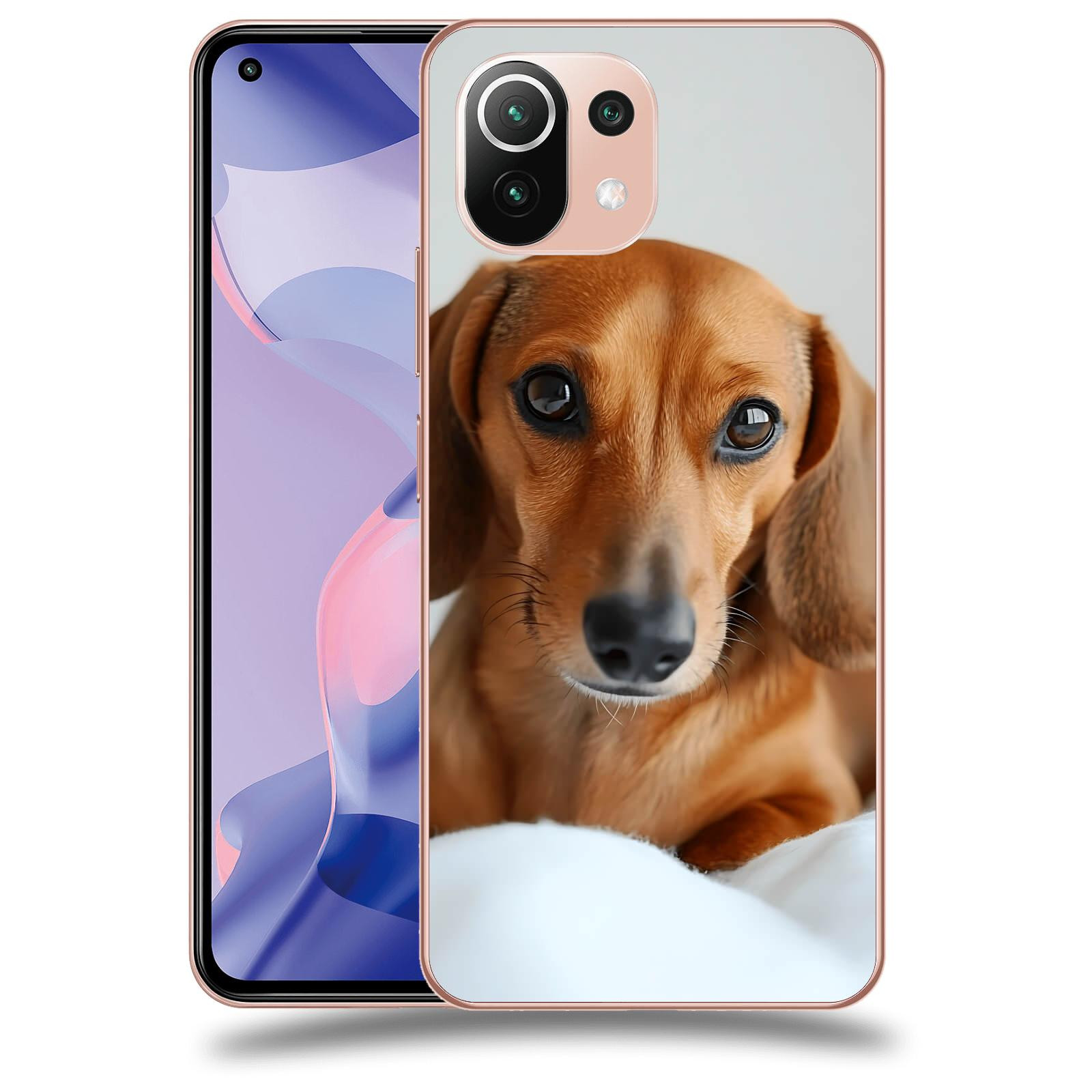 ACOVER Kryt na mobil Xiaomi 11 Lite 5G NE - Dachshund II