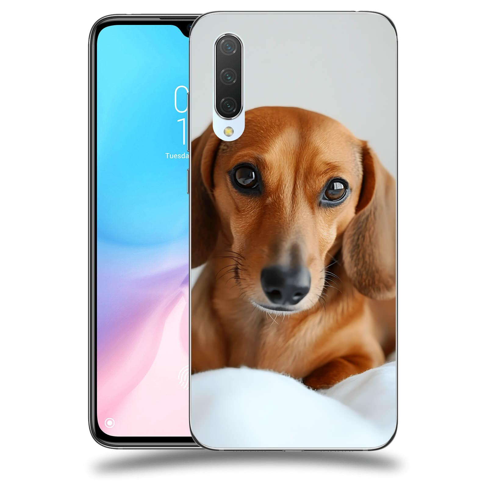 ACOVER Kryt na mobil Xiaomi Mi 9 Lite - Dachshund II