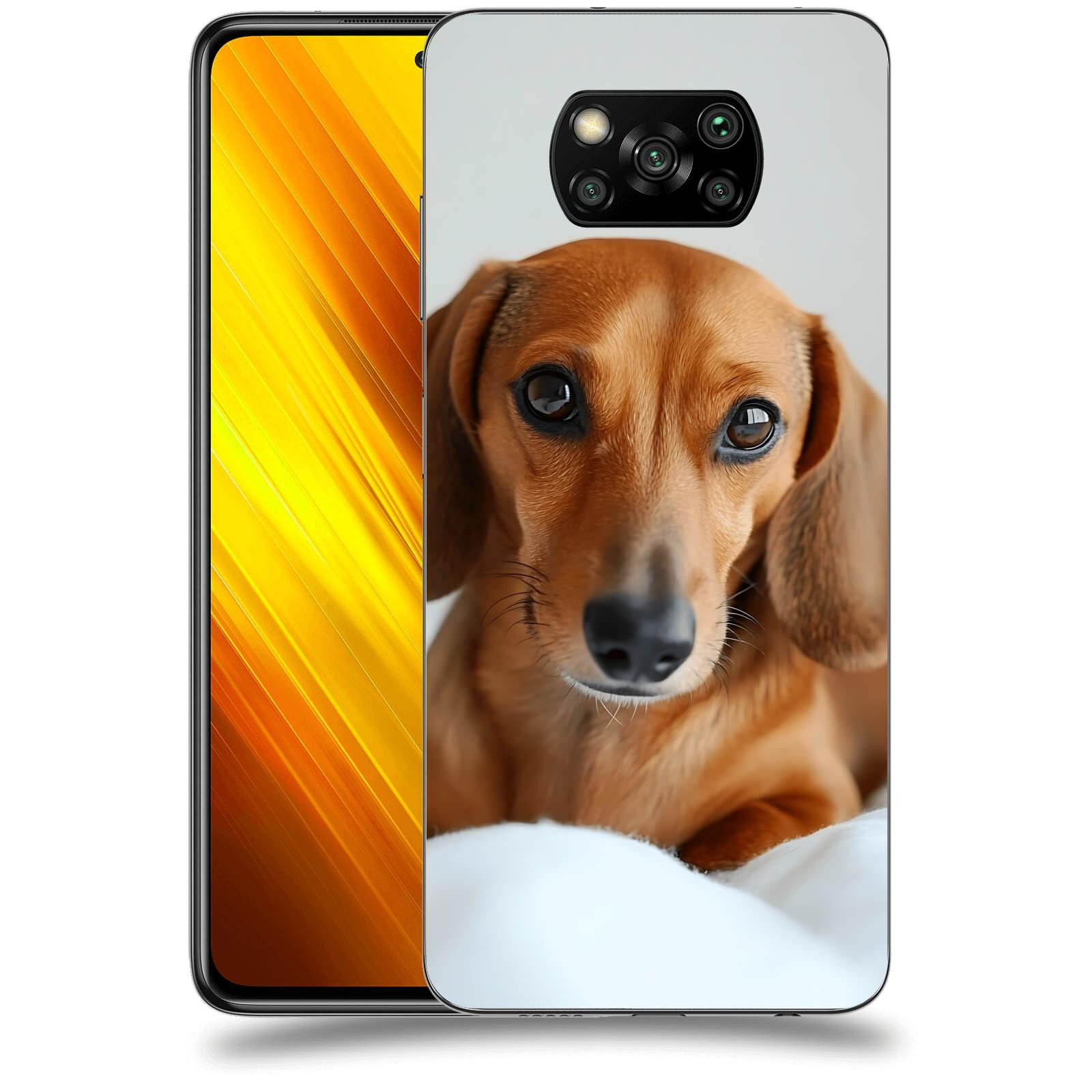 ACOVER Kryt na mobil Xiaomi Poco X3 - Dachshund II