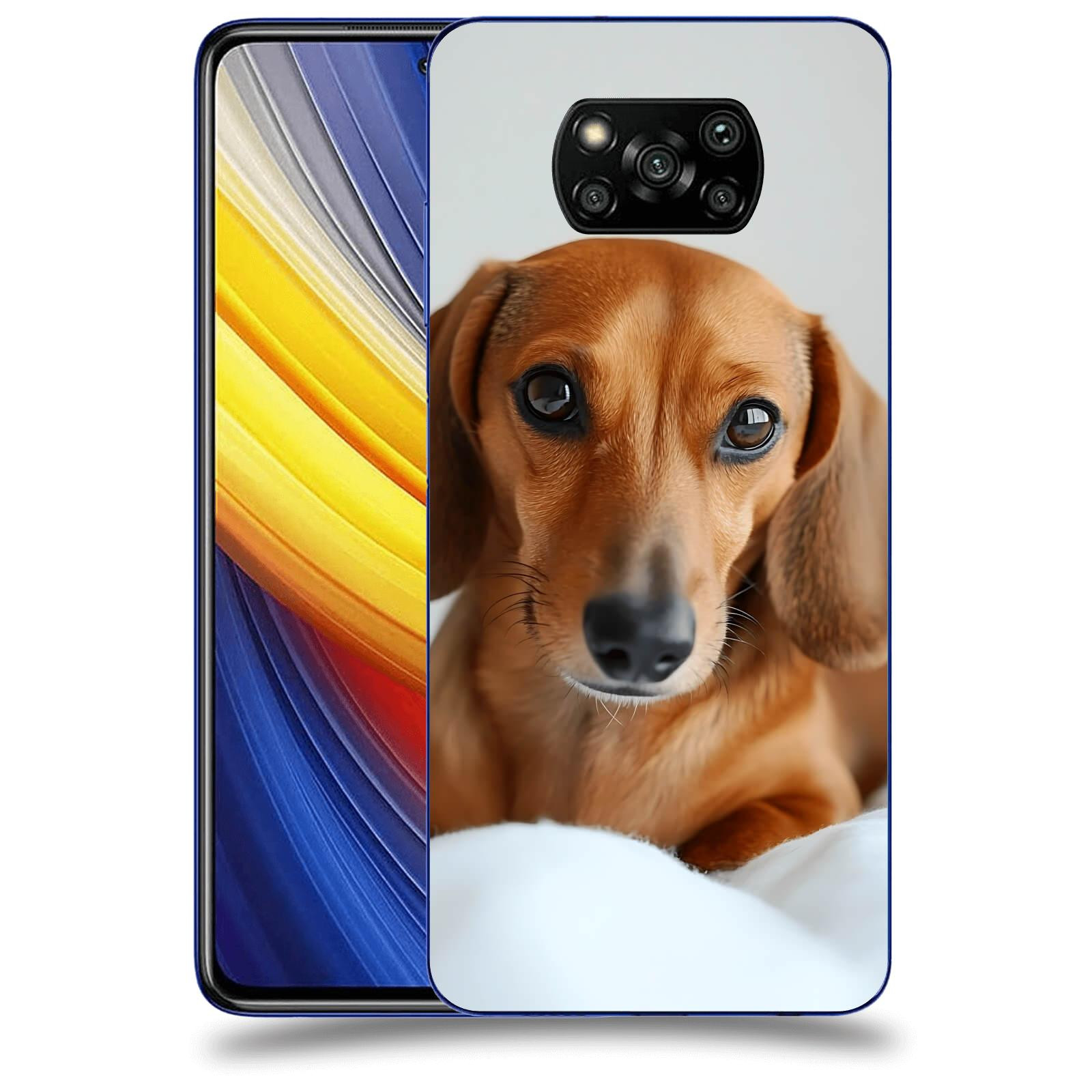 ACOVER Kryt na mobil Xiaomi Poco X3 Pro - Dachshund II
