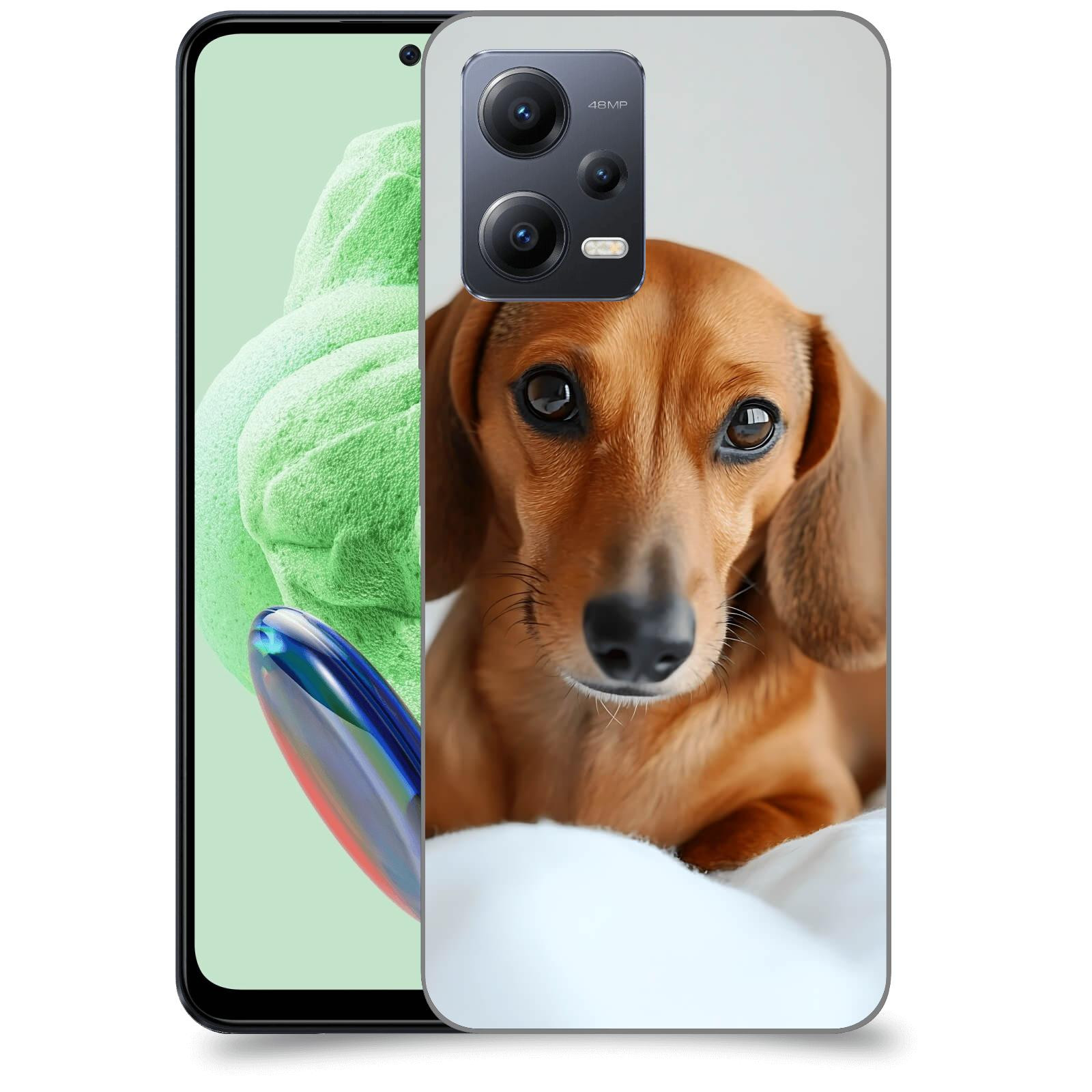 ACOVER Kryt na mobil Xiaomi Redmi Note 12 5G - Dachshund II