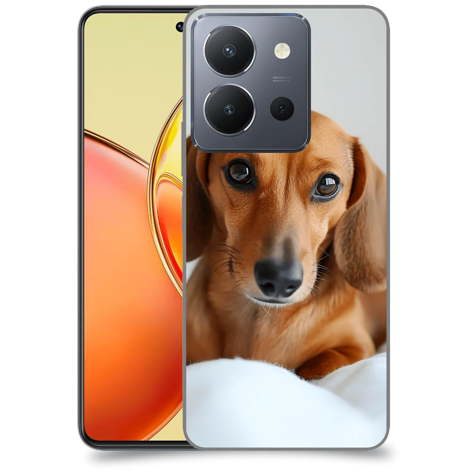ACOVER Kryt na mobil Vivo Y36 - Dachshund II
