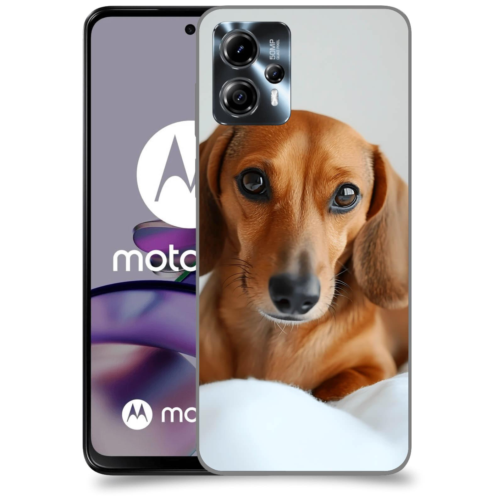 ACOVER Kryt na mobil Motorola Moto G13 - Dachshund II