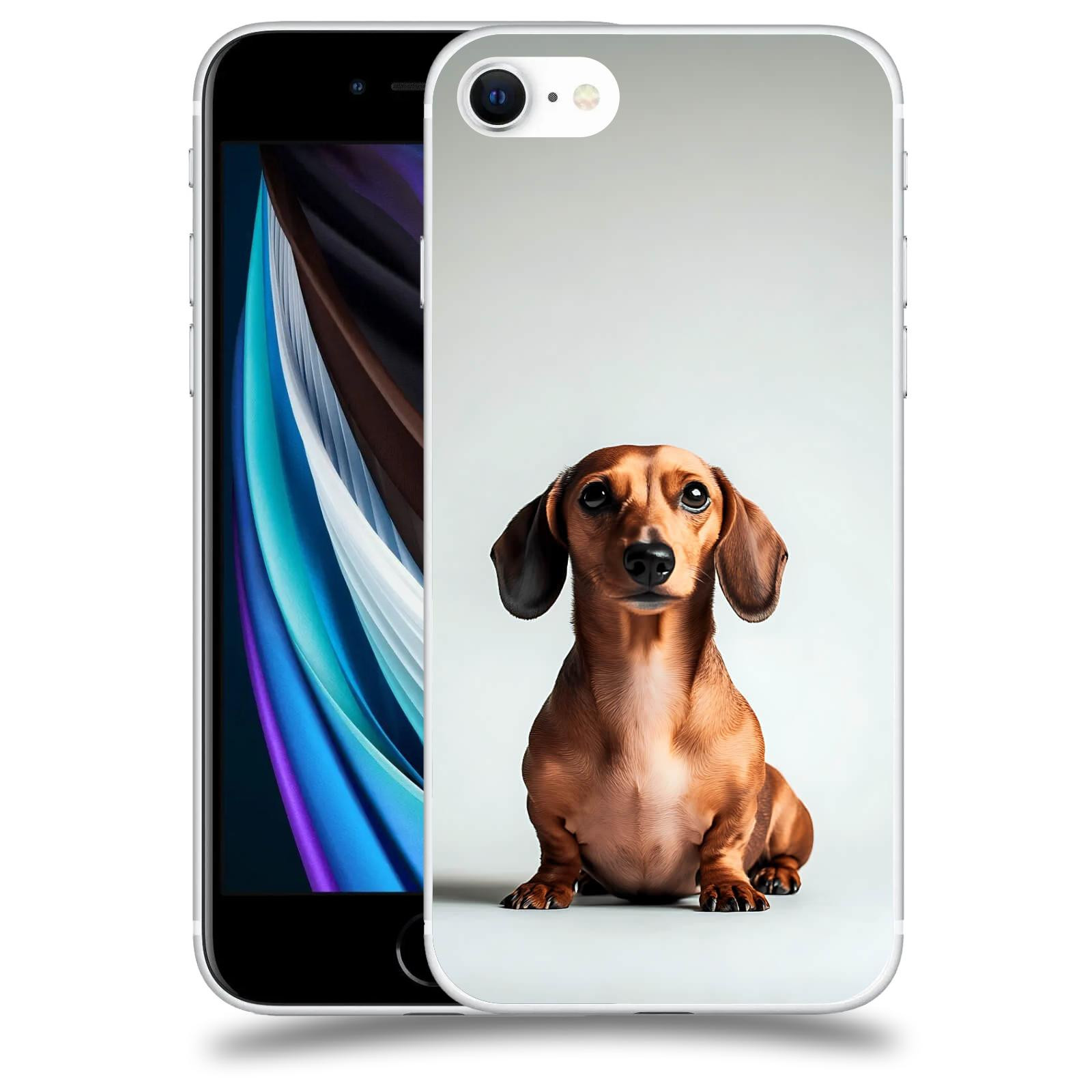 ACOVER Kryt na mobil Apple iPhone SE 2020 - Dachshund III